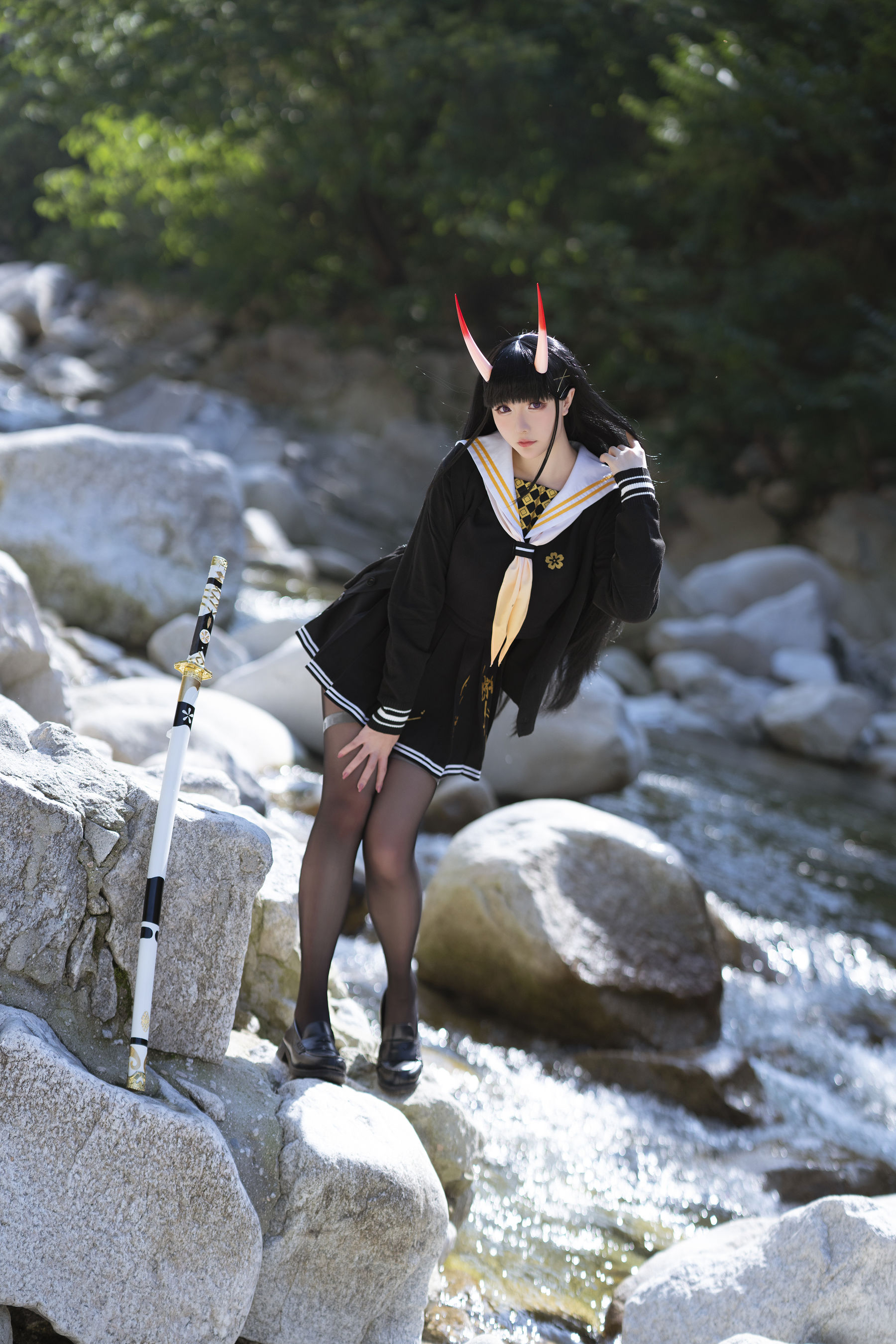 [福利COS] Coser小姐姐星之迟迟 - 碧蓝航线能代第4张