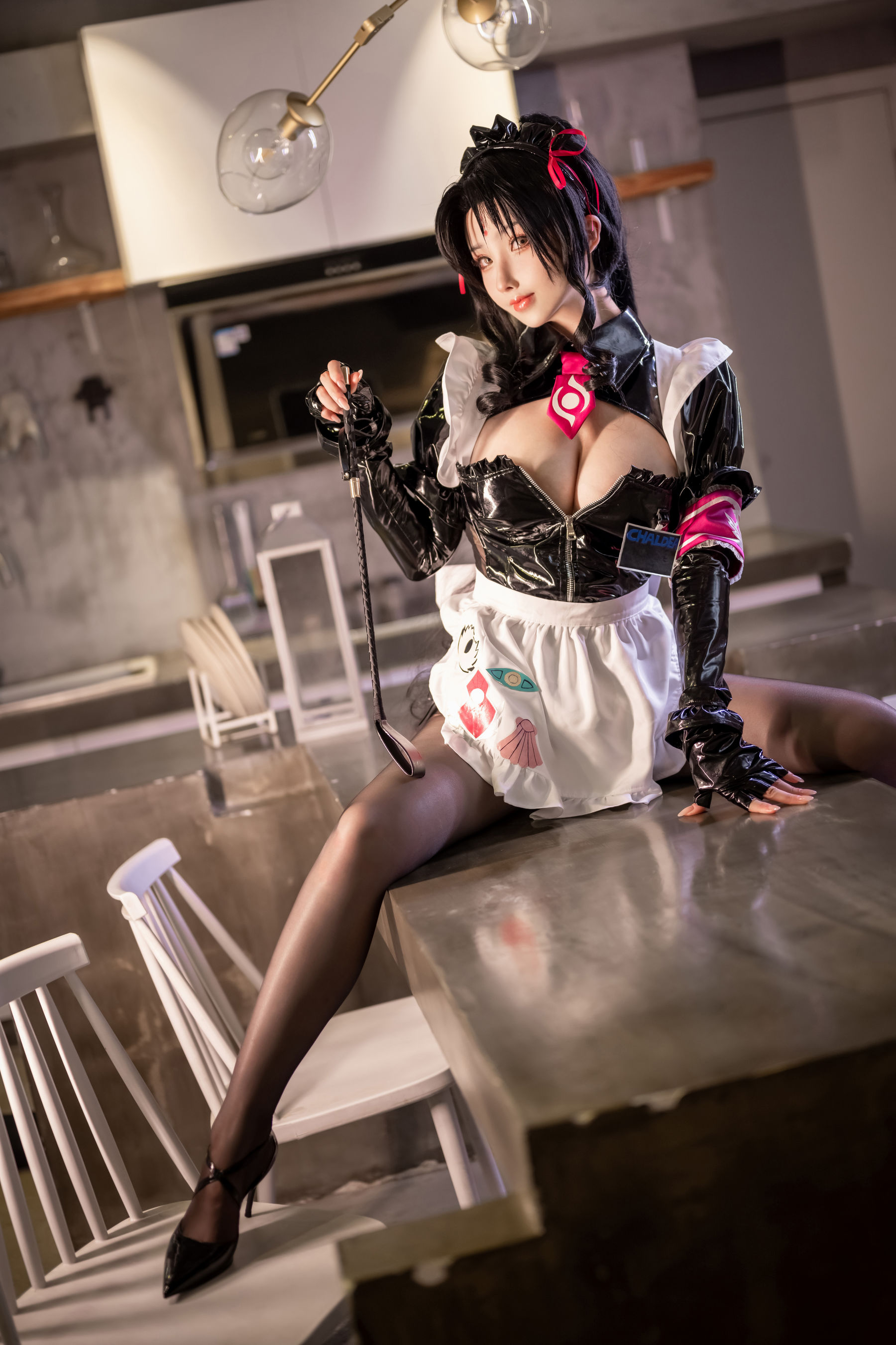 [福利COS] COS福利rioko凉凉子 - 杀生院女仆第1张