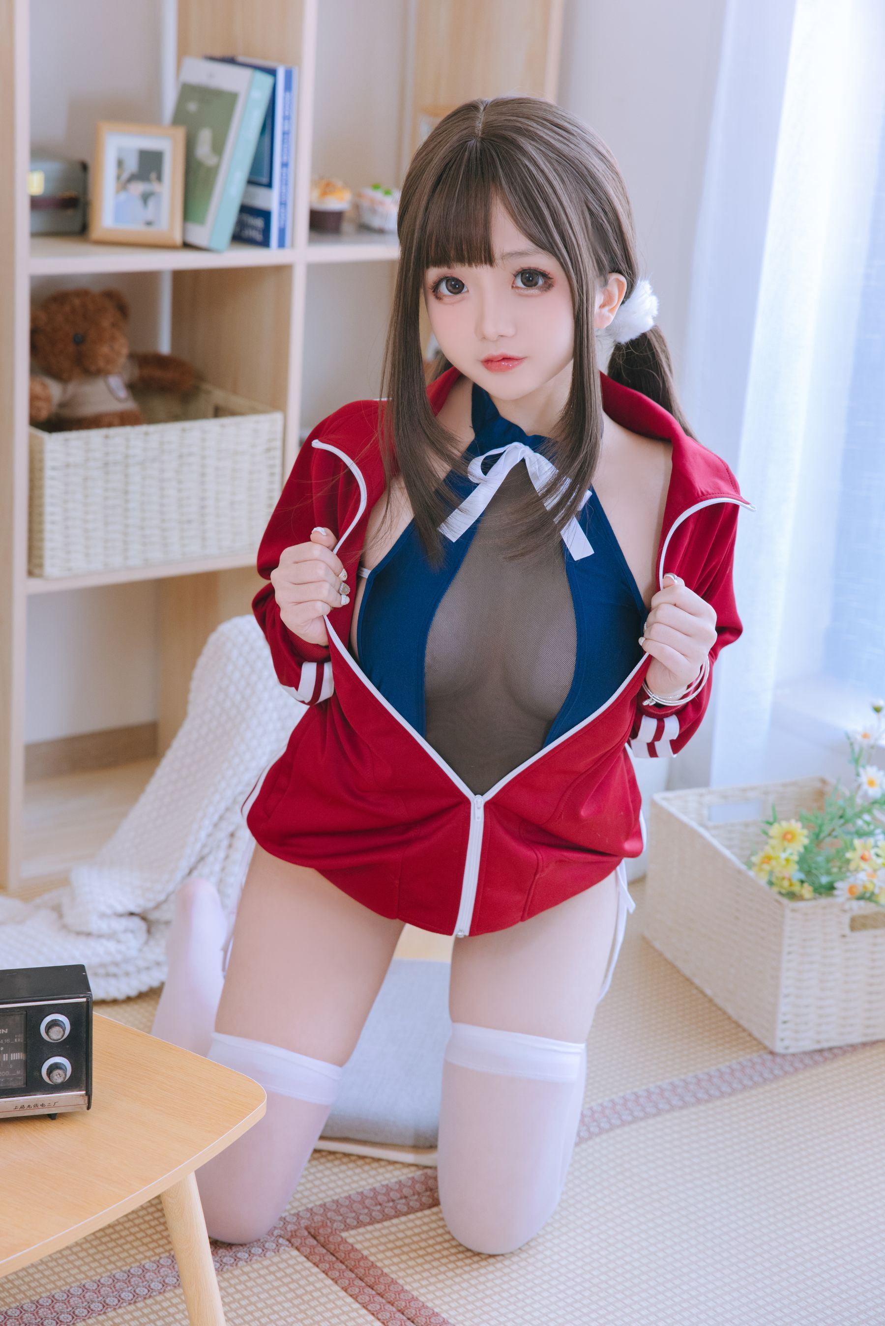 [福利COS] Cosplay日奈娇 - 网纱死库水第15张