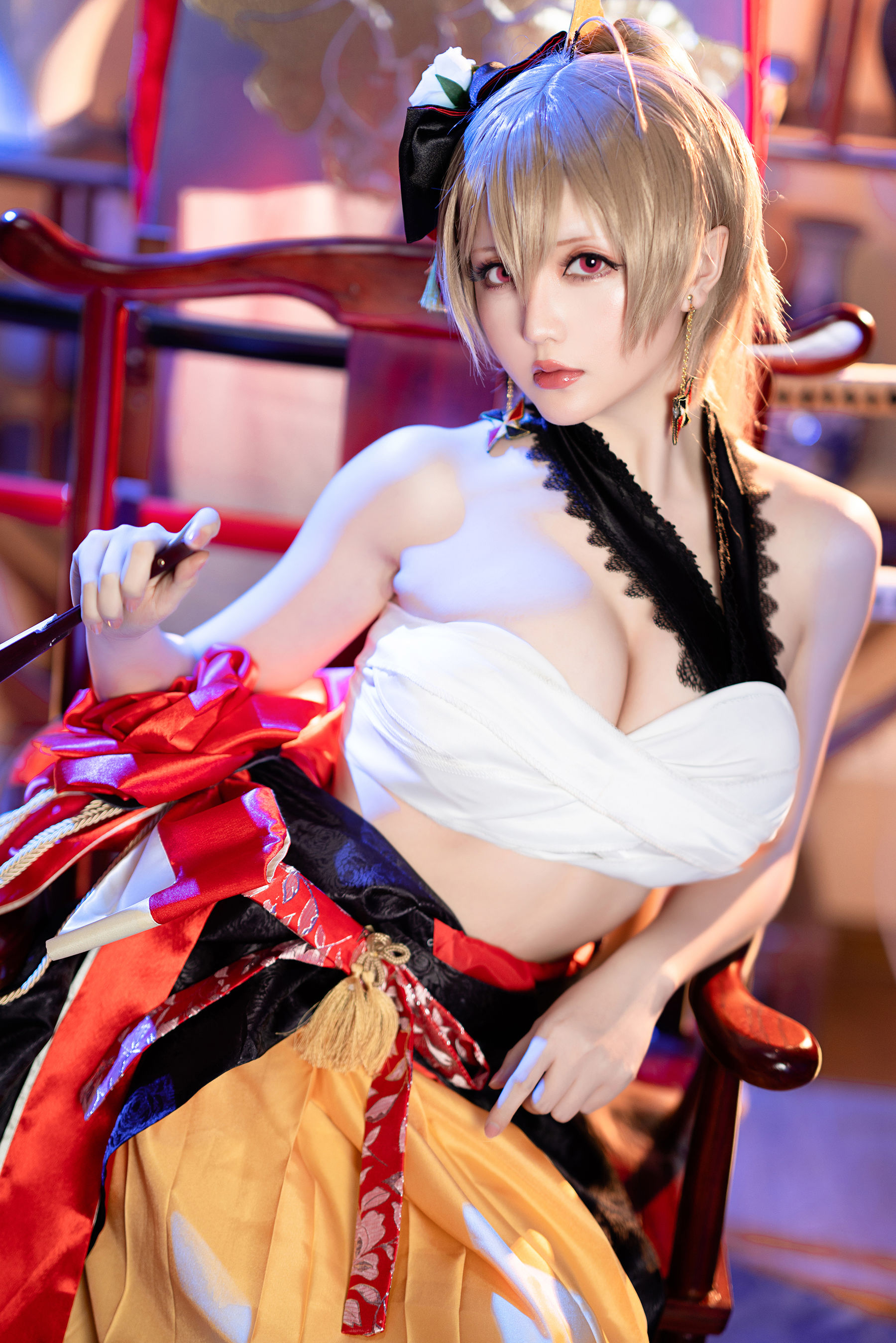 [福利COS] Coser小姐姐星之迟迟 - 碧蓝航线 让巴尔第15张