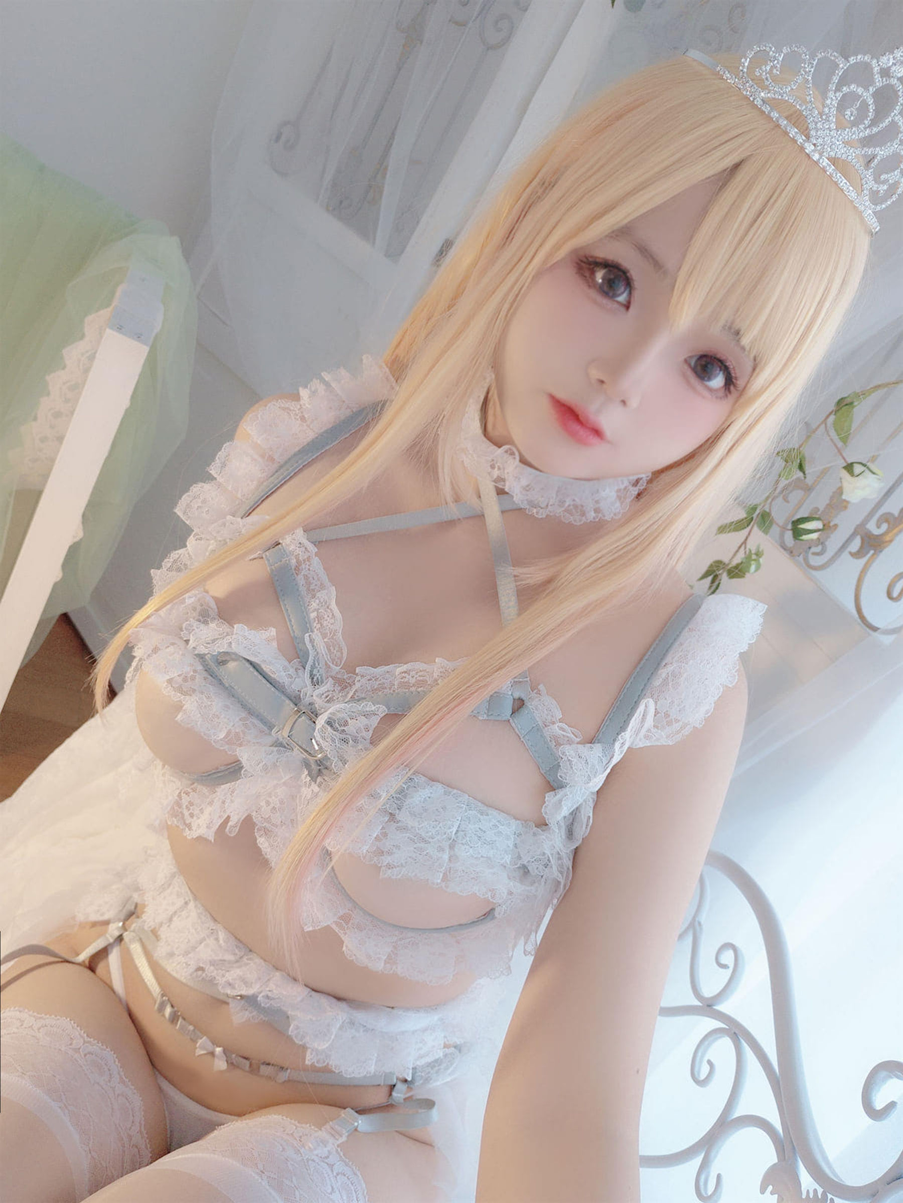 [福利COS] Cosplay日奈娇 - 喜多川海梦 花嫁第17张