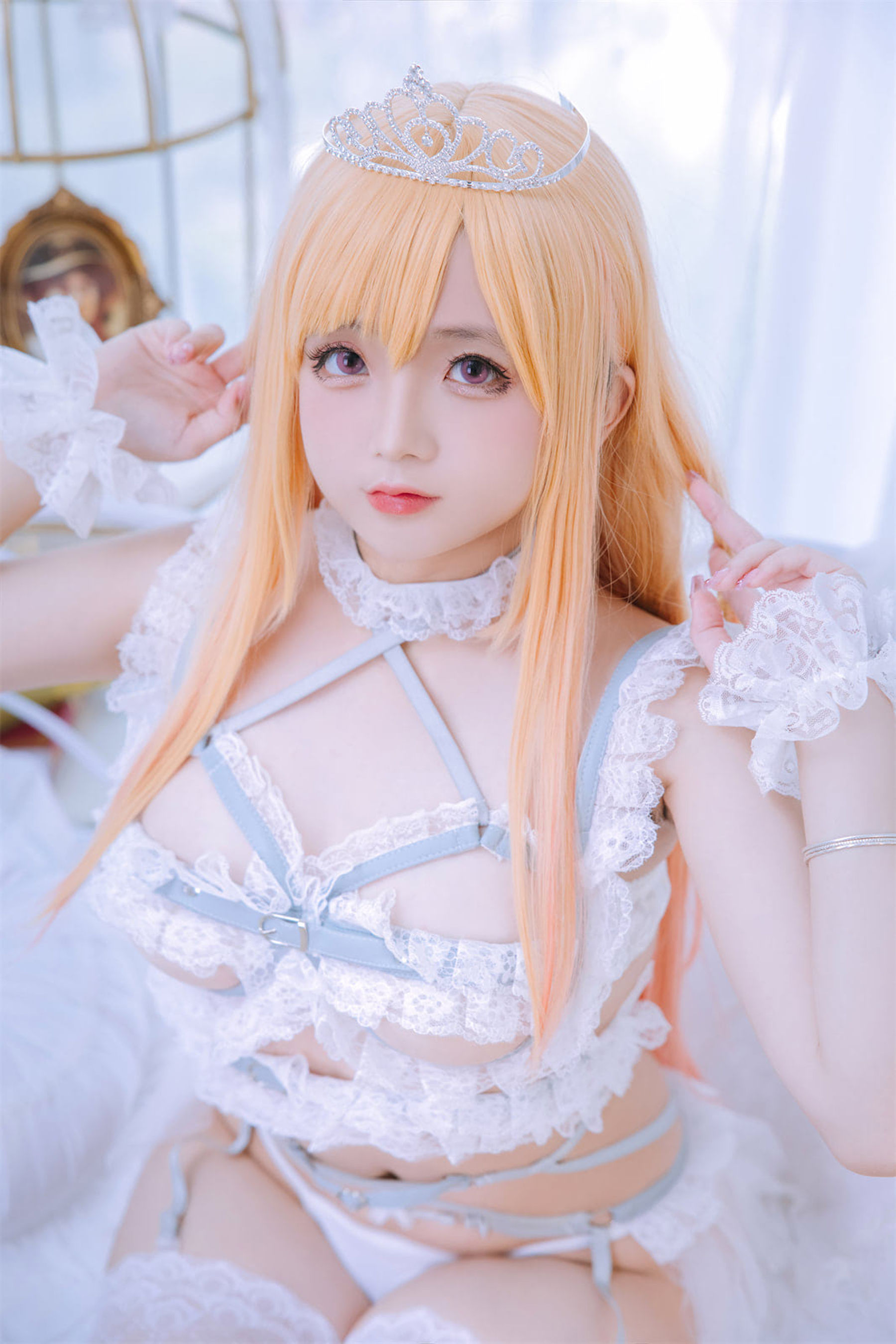 [福利COS] Cosplay日奈娇 - 喜多川海梦 花嫁第5张