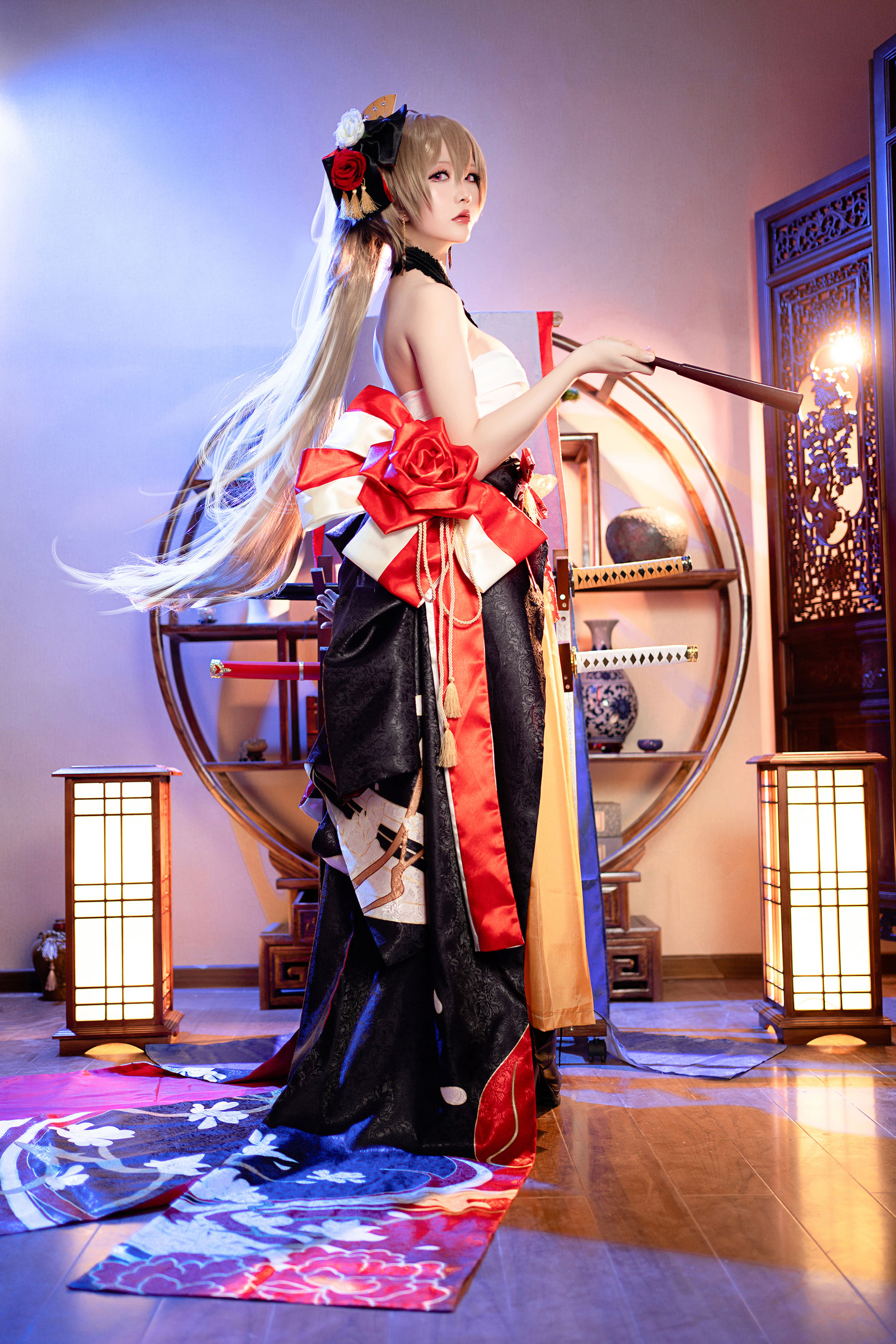 [福利COS] Coser小姐姐星之迟迟 - 碧蓝航线 让巴尔第1张