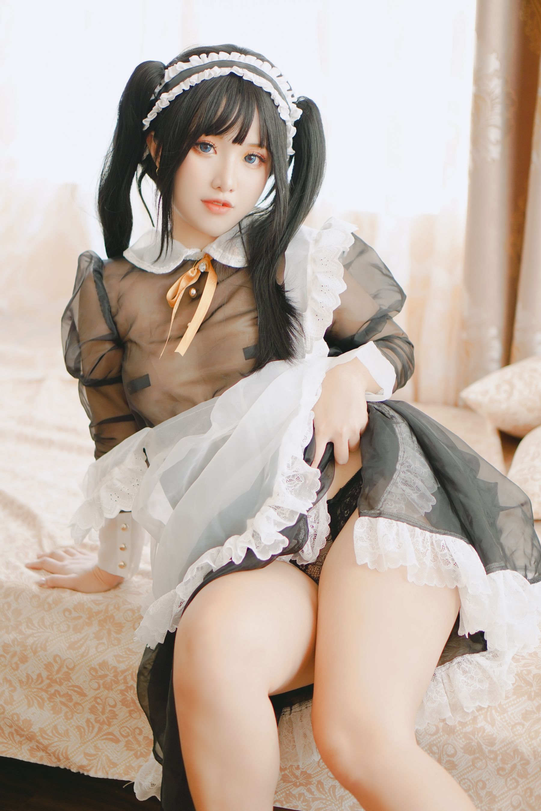 [福利COS] Chono Black - Transparent Maid第7张