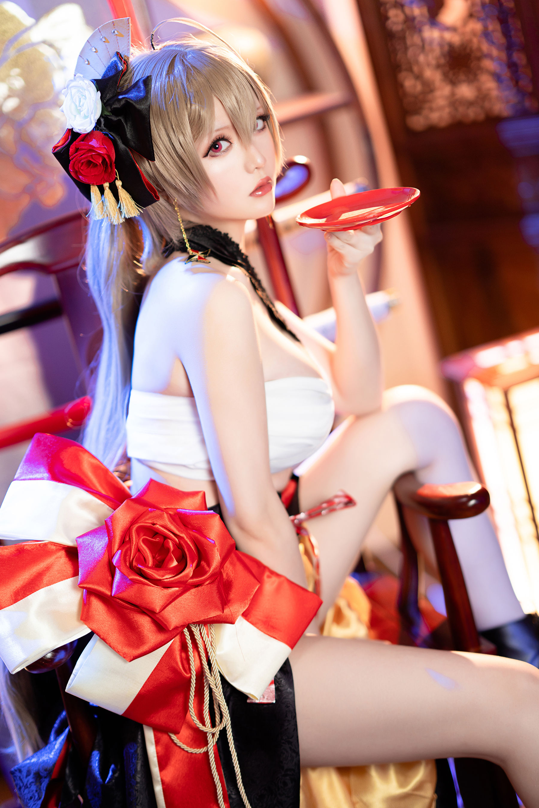 [福利COS] Coser小姐姐星之迟迟 - 碧蓝航线 让巴尔第4张