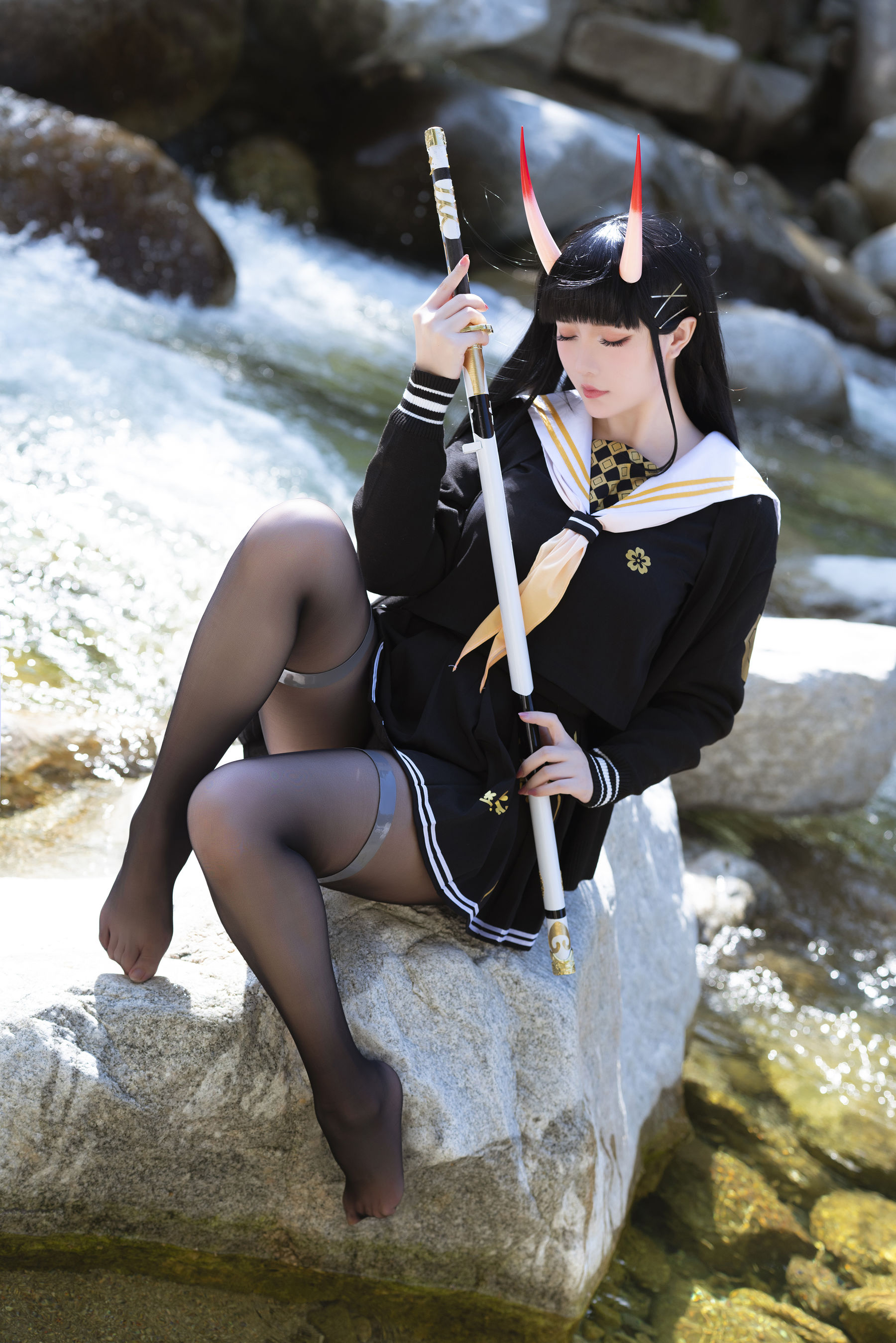 [福利COS] Coser小姐姐星之迟迟 - 碧蓝航线能代第7张
