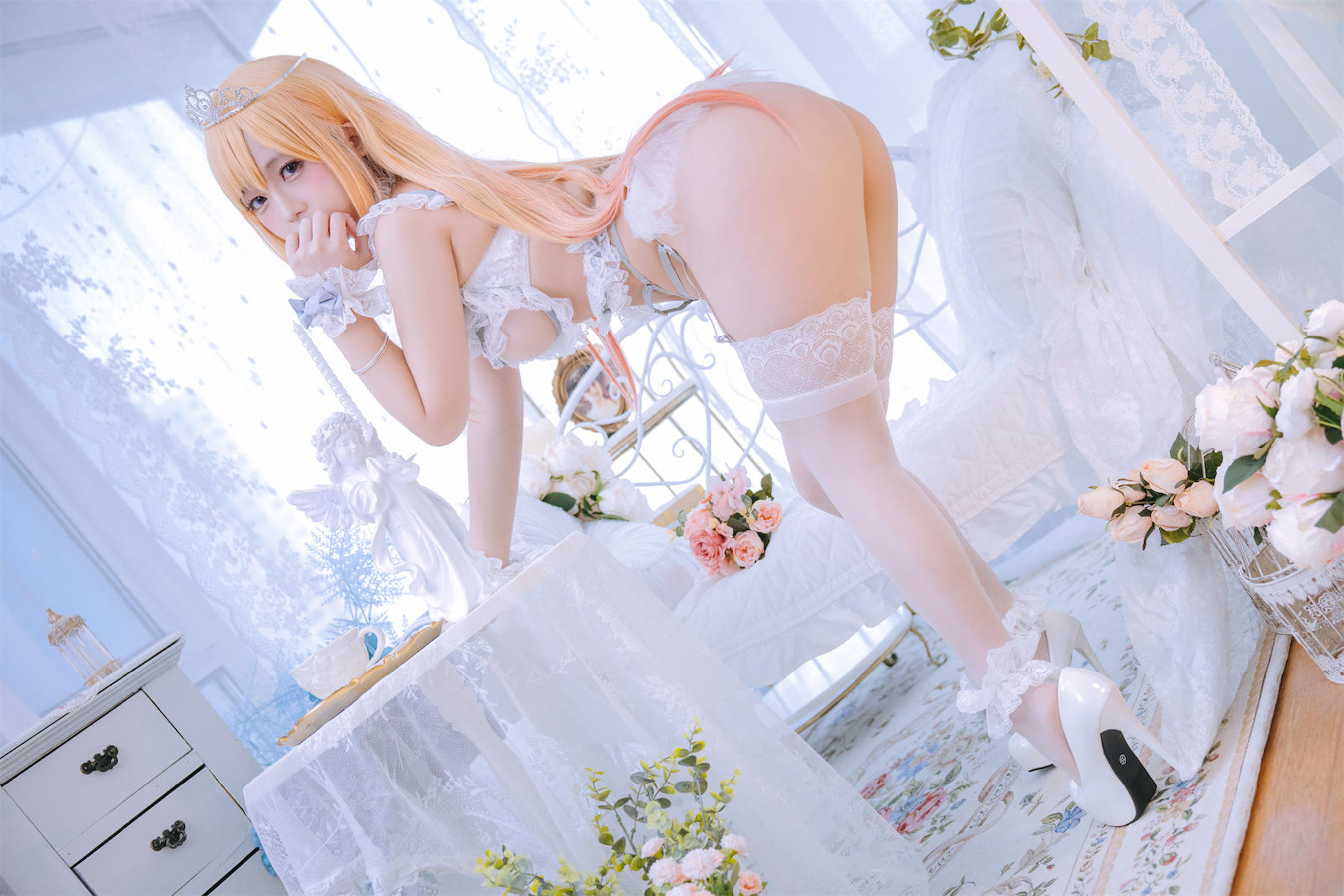 [福利COS] Cosplay日奈娇 - 喜多川海梦 花嫁第10张