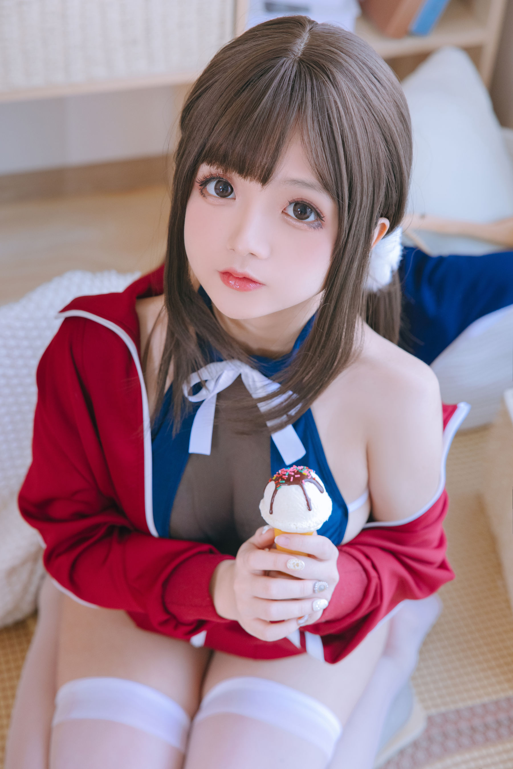[福利COS] Cosplay日奈娇 - 网纱死库水第19张