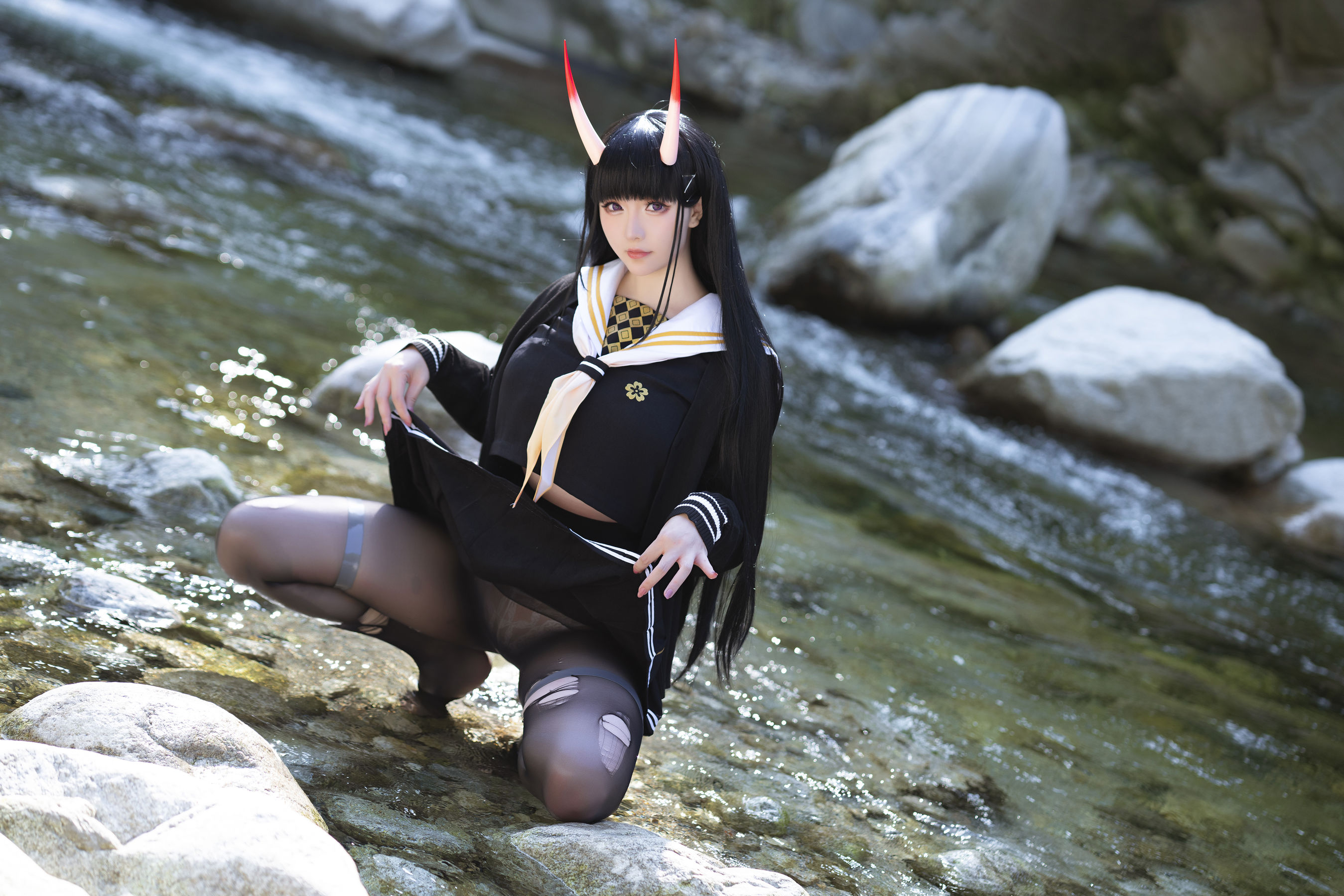 [福利COS] Coser小姐姐星之迟迟 - 碧蓝航线能代第15张