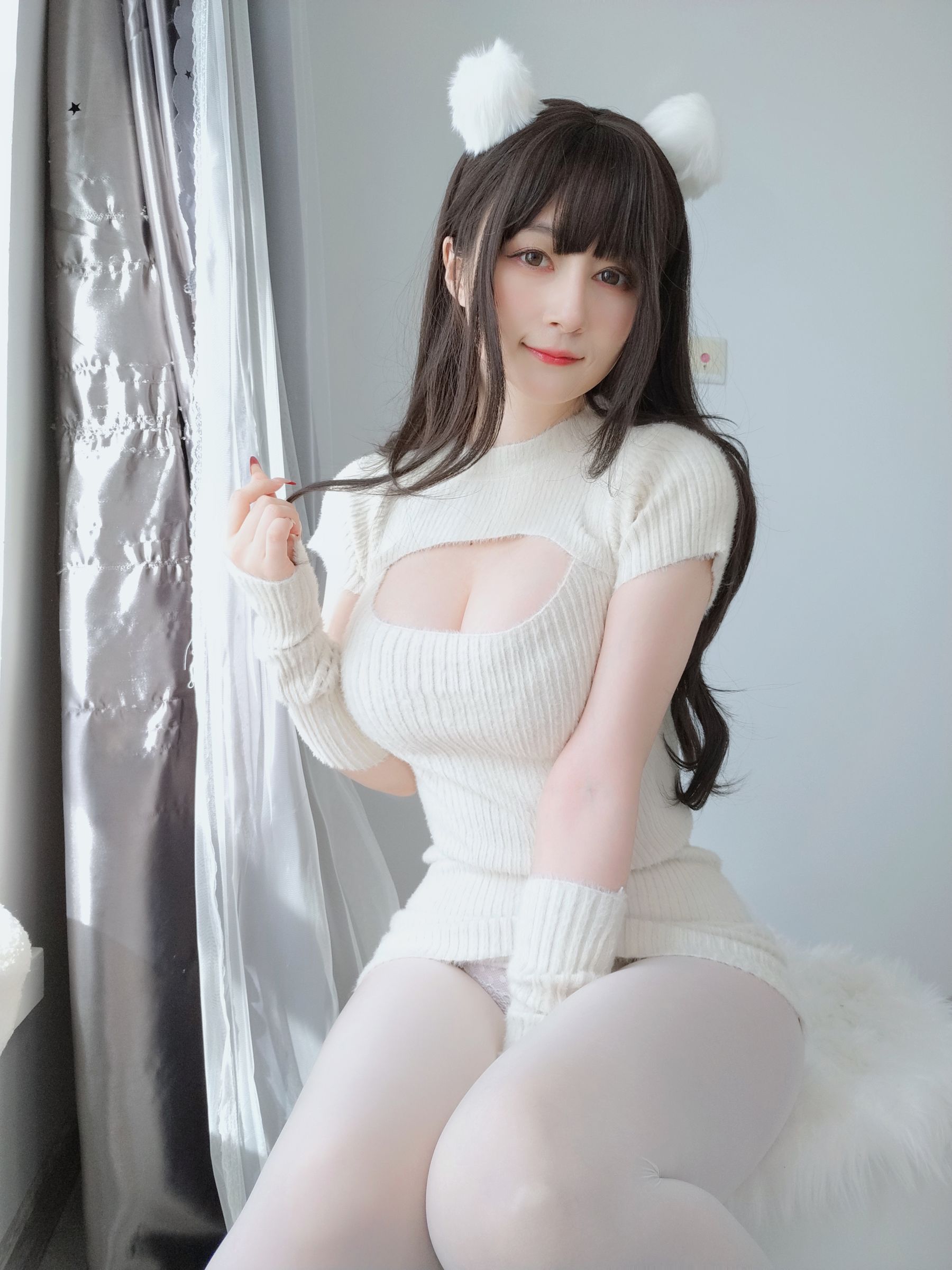 [福利COS] Coser小姐姐白银 - 白い真珠第1张
