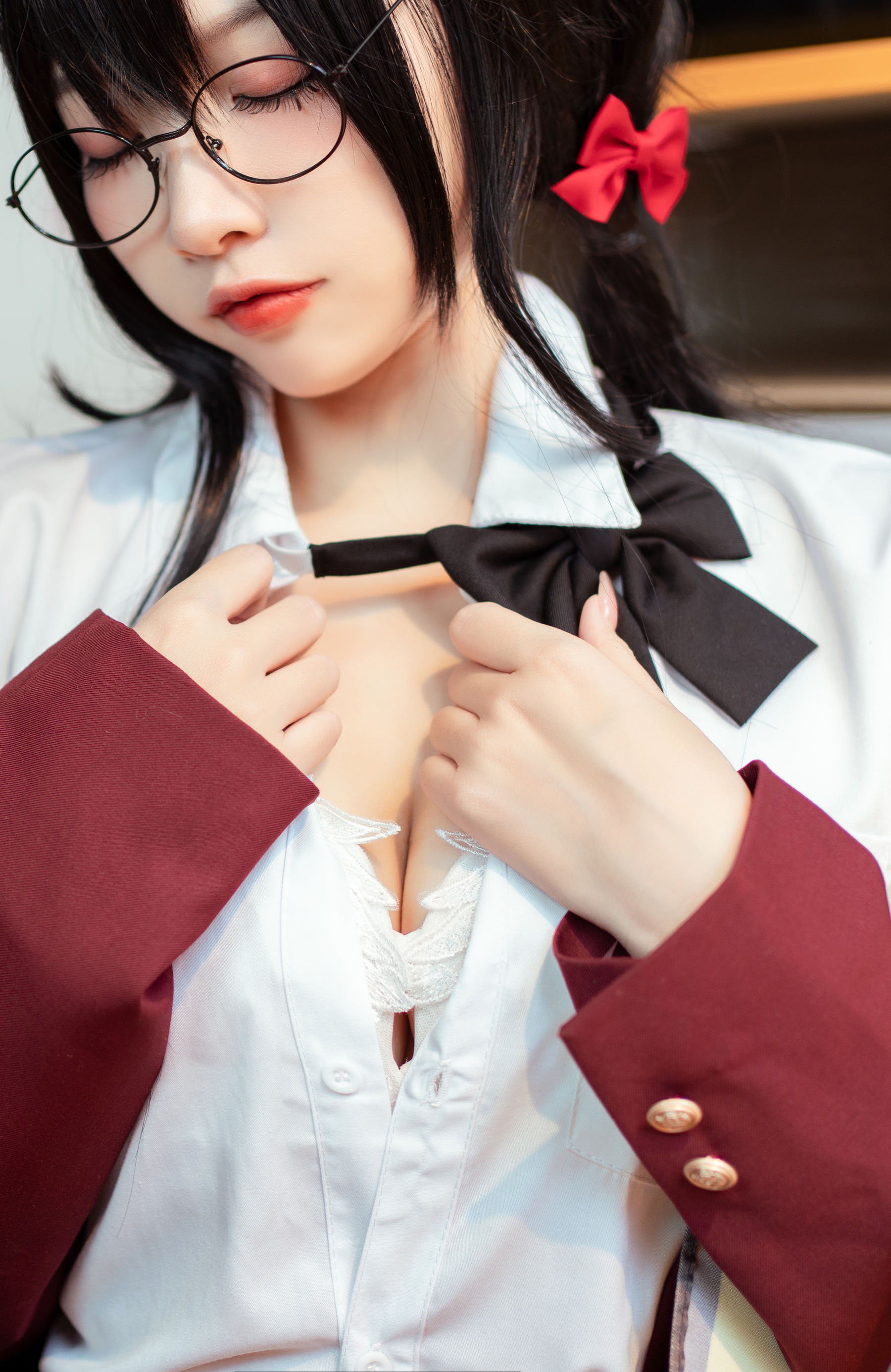 [福利COS] 人气Coser二佐Nisa - 碧蓝大凤JK第6张