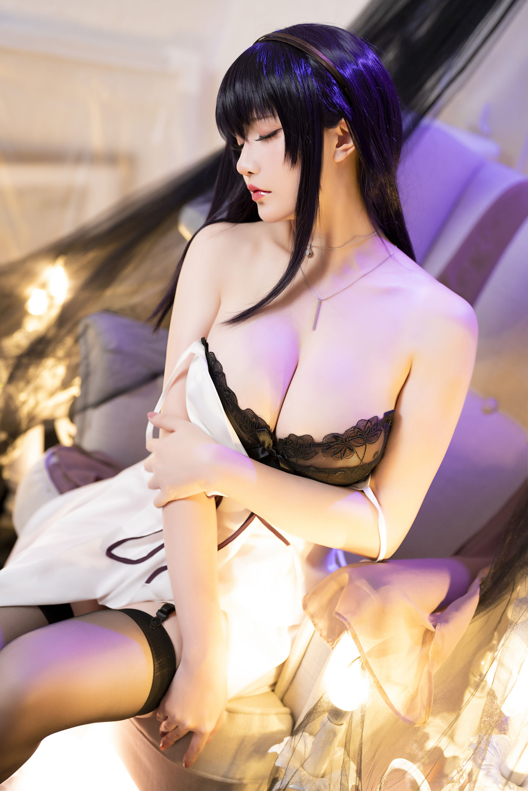 [福利COS] Coser小姐姐星之迟迟 - 路人女主的养成方法-霞之丘诗羽第9张