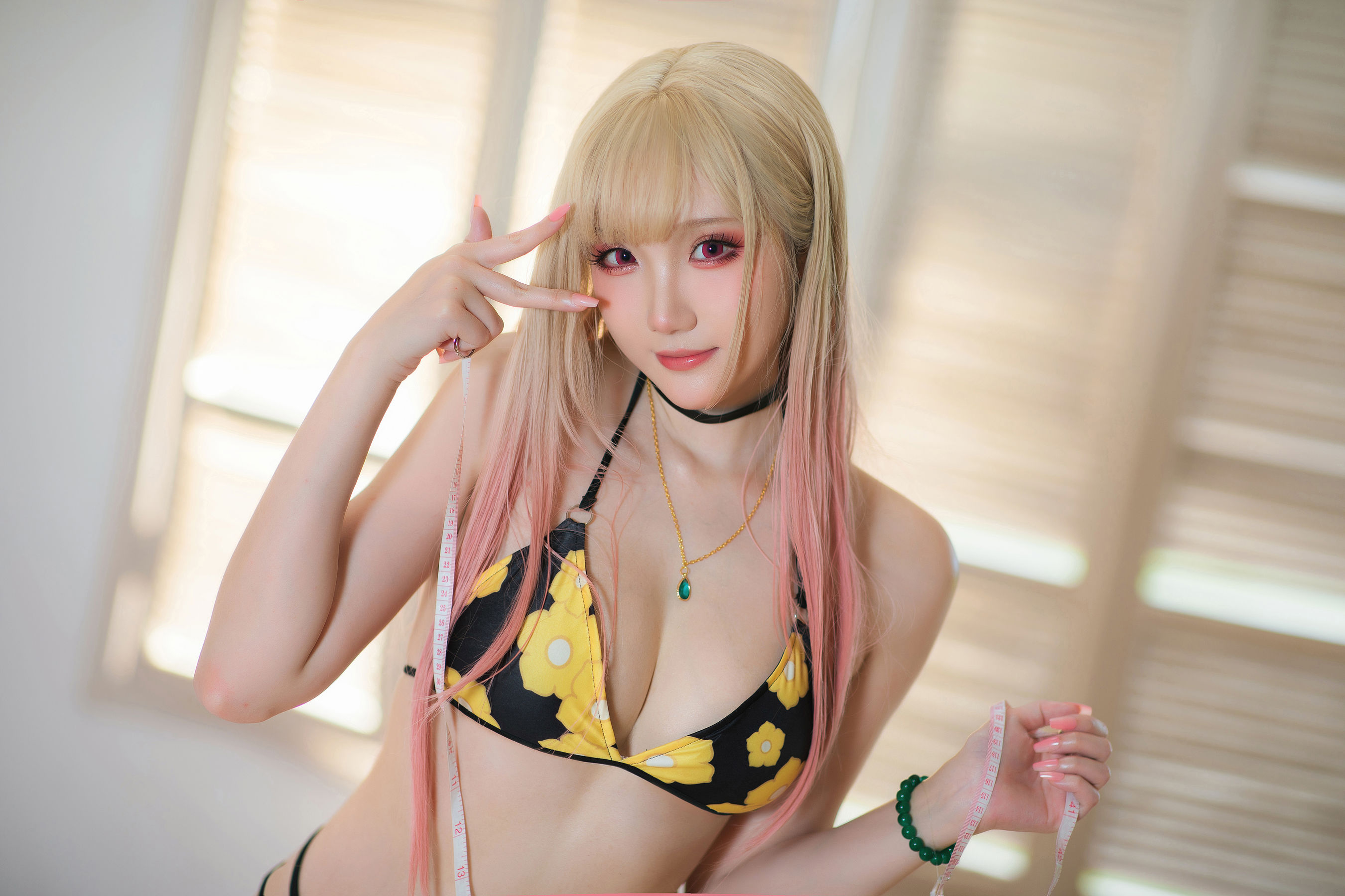 [福利COS] Coser瓜希酱福利 - 喜多川海梦泳装第7张