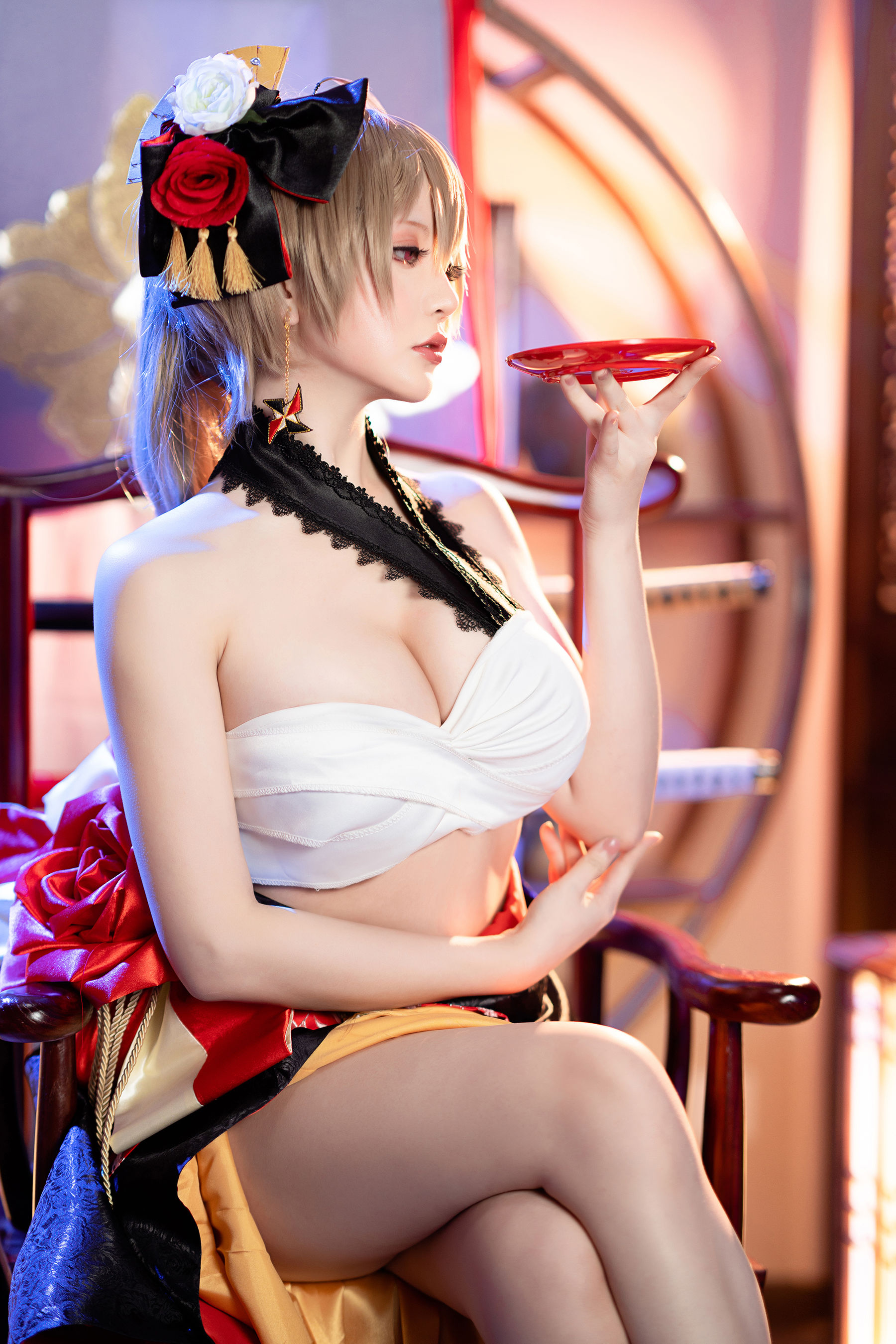 [福利COS] Coser小姐姐星之迟迟 - 碧蓝航线 让巴尔第3张