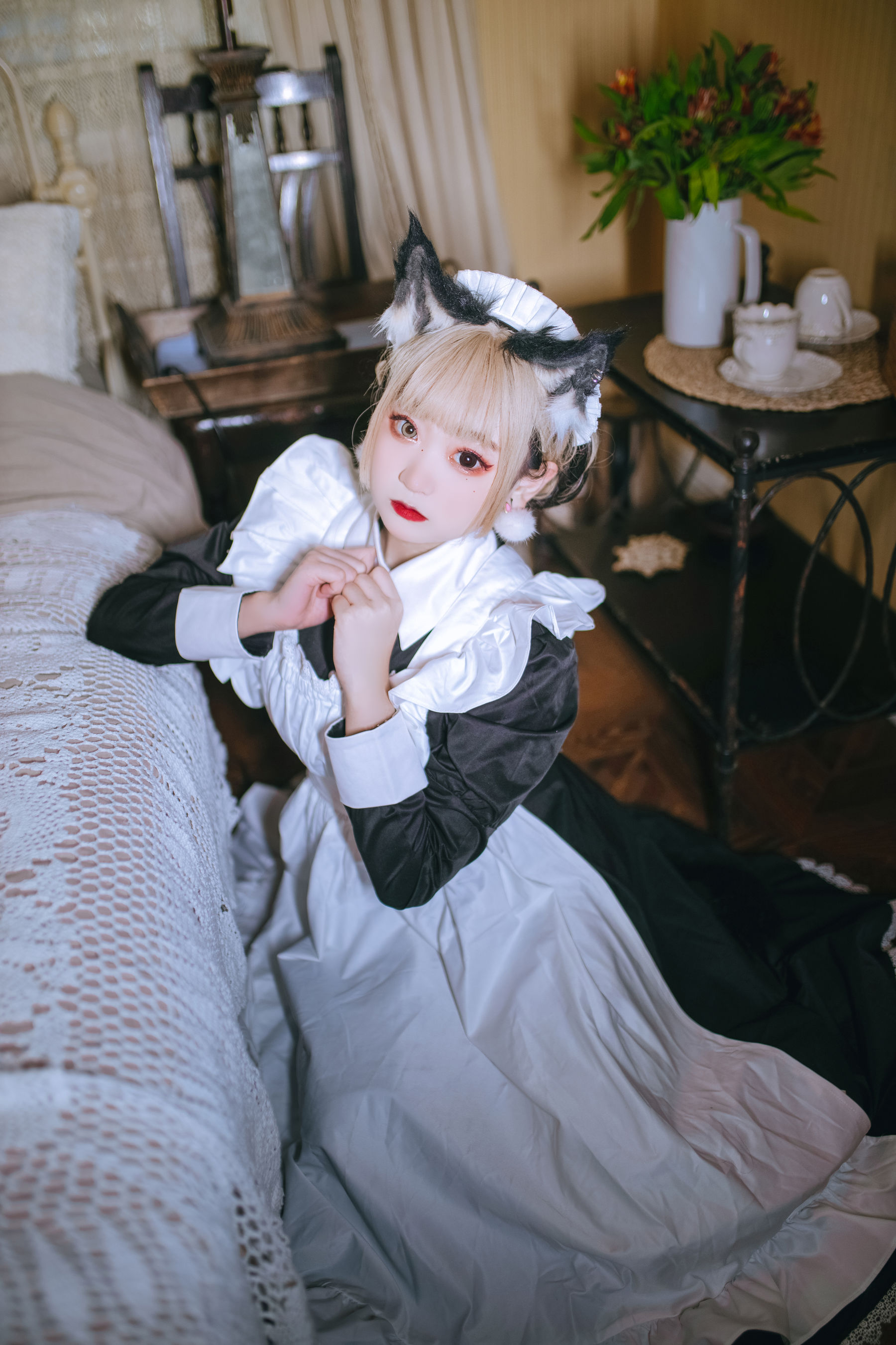[福利COS] 动漫博主恩田直幸 - 猫女仆第5张