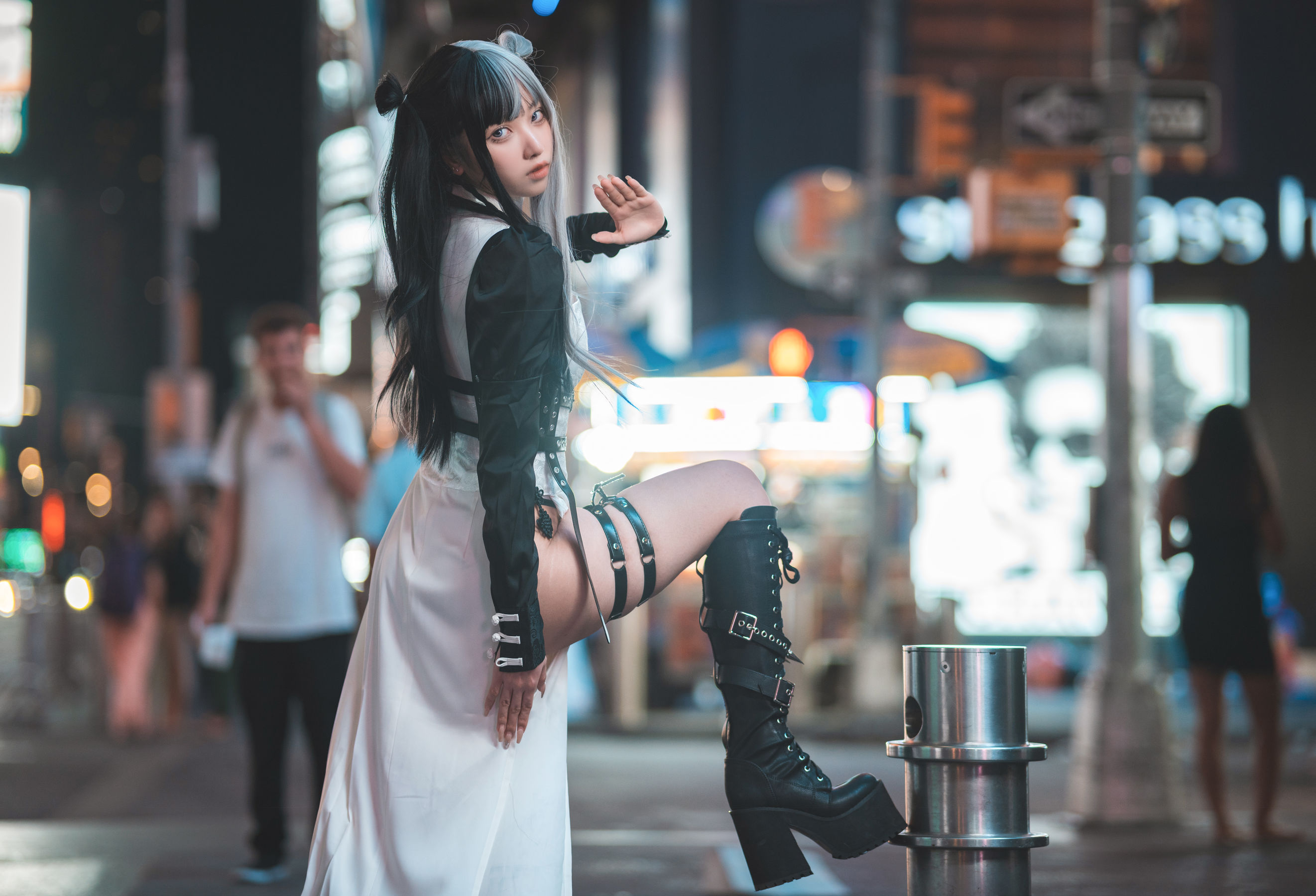 [福利COS] 动漫博主果咩酱w - 中式赛博第1张