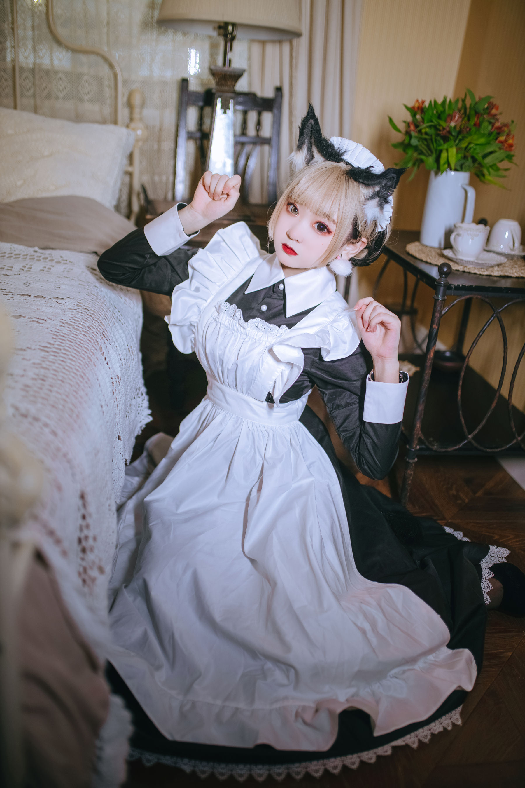 [福利COS] 动漫博主恩田直幸 - 猫女仆第5张