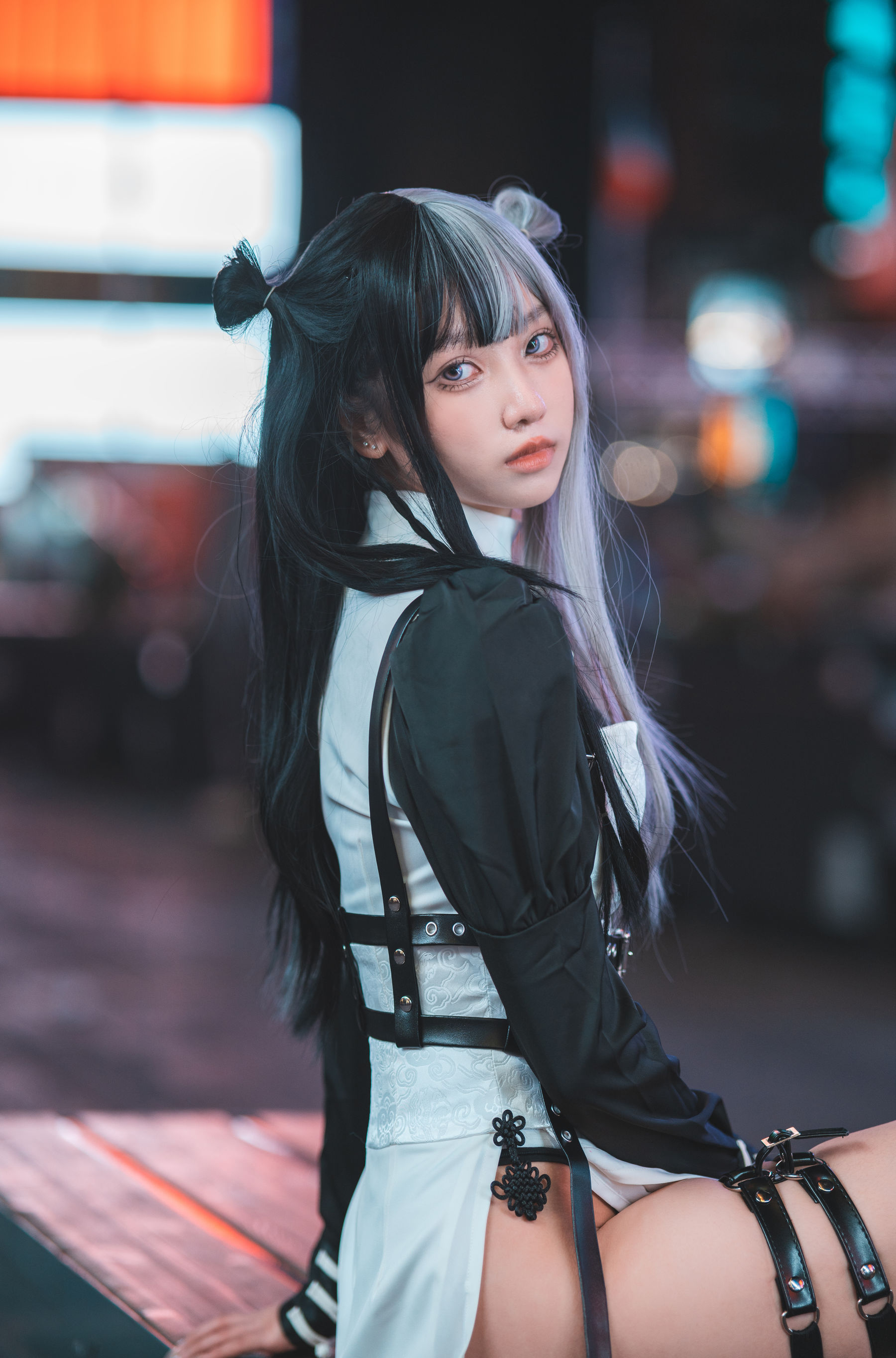 [福利COS] 动漫博主果咩酱w - 中式赛博第1张