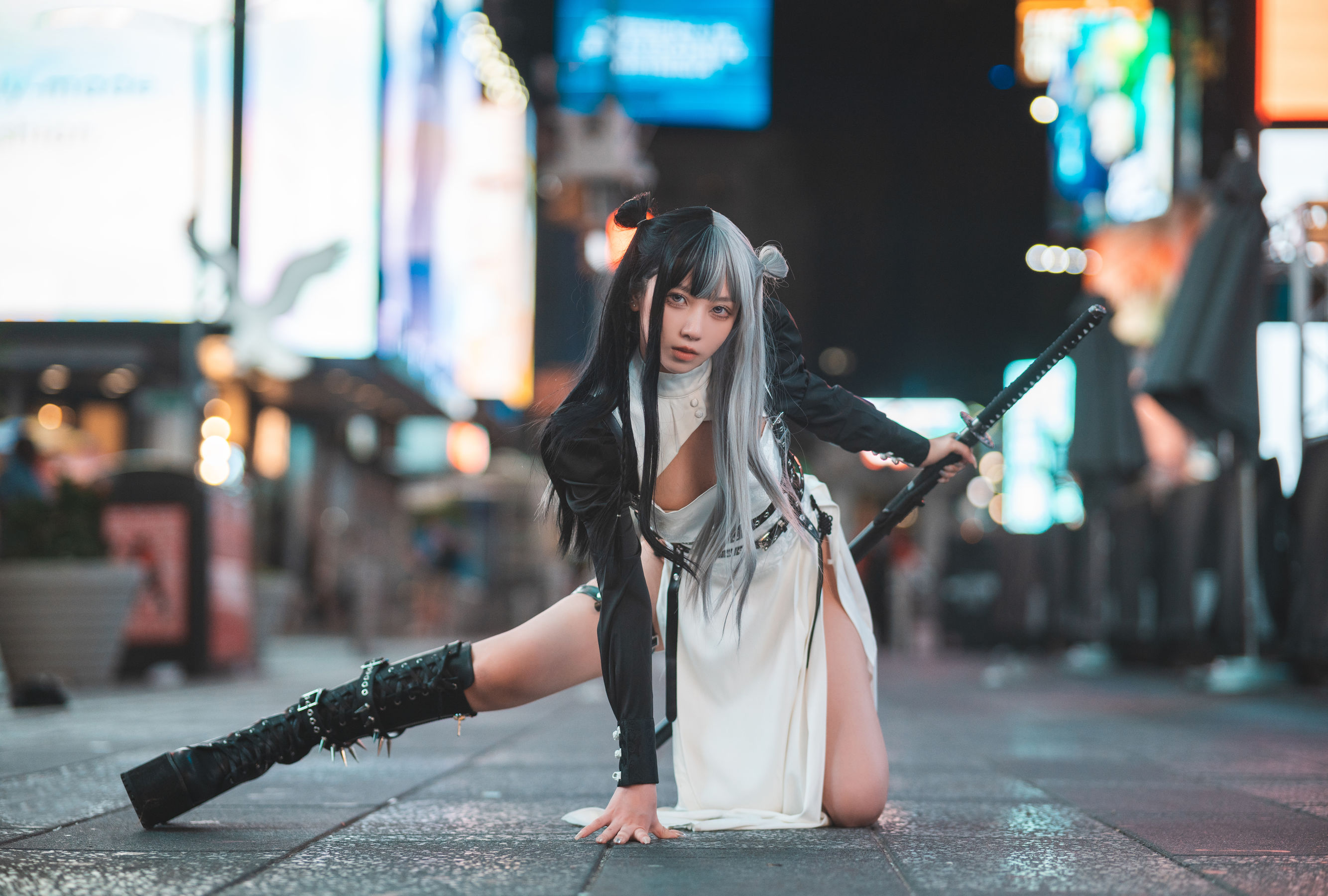 [福利COS] 动漫博主果咩酱w - 中式赛博第4张