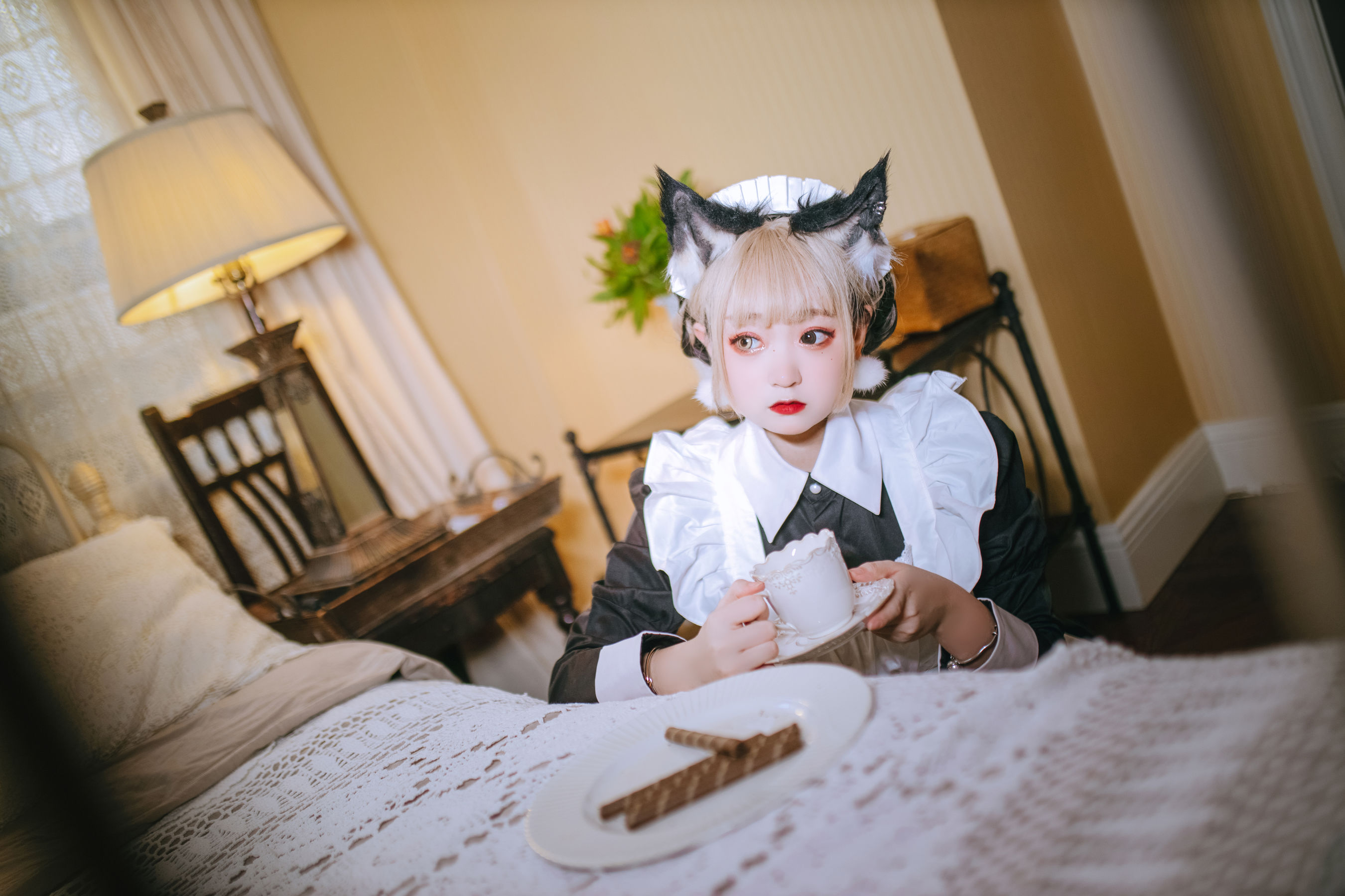 [福利COS] 动漫博主恩田直幸 - 猫女仆第3张