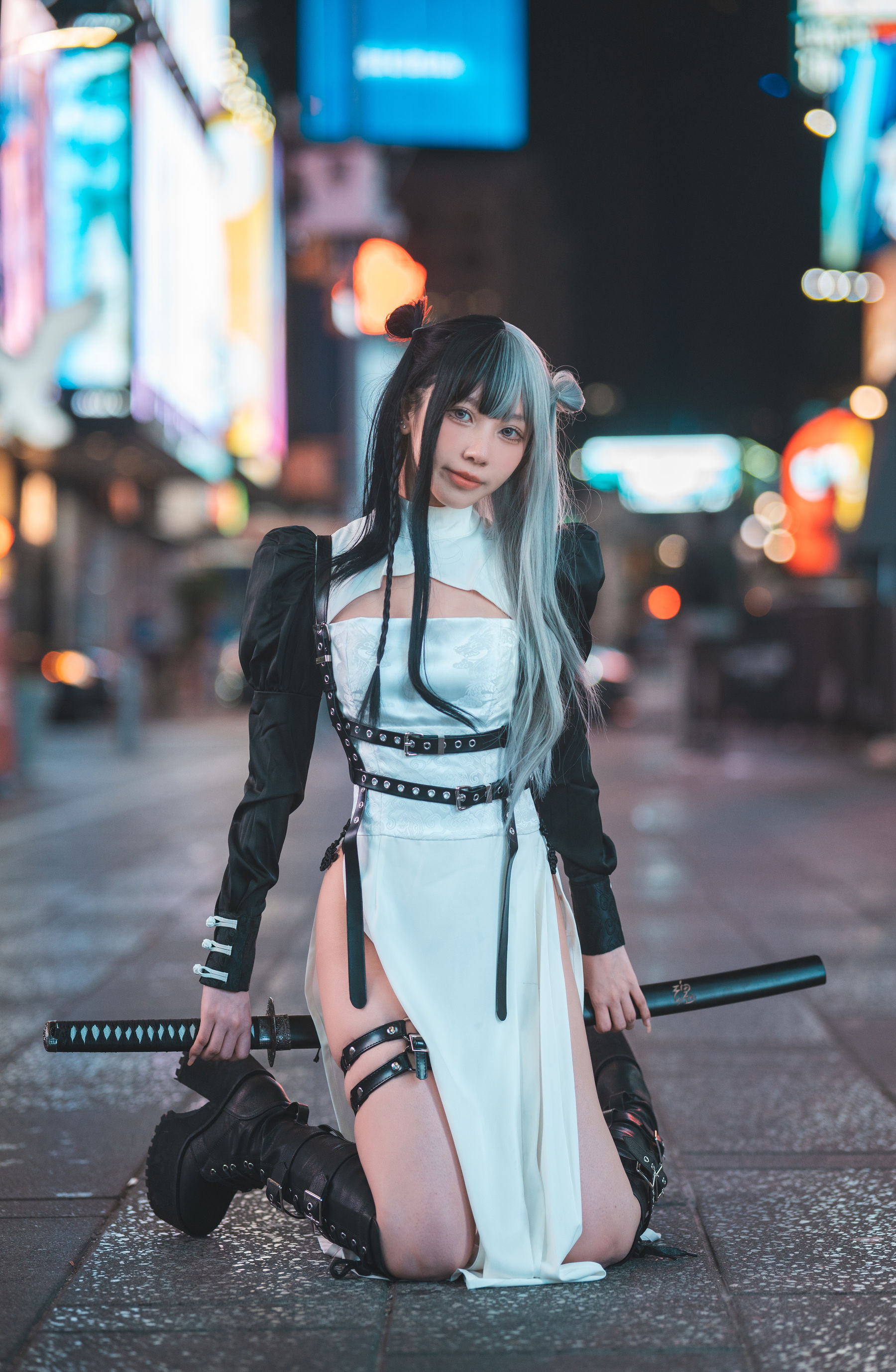 [福利COS] 动漫博主果咩酱w - 中式赛博第4张