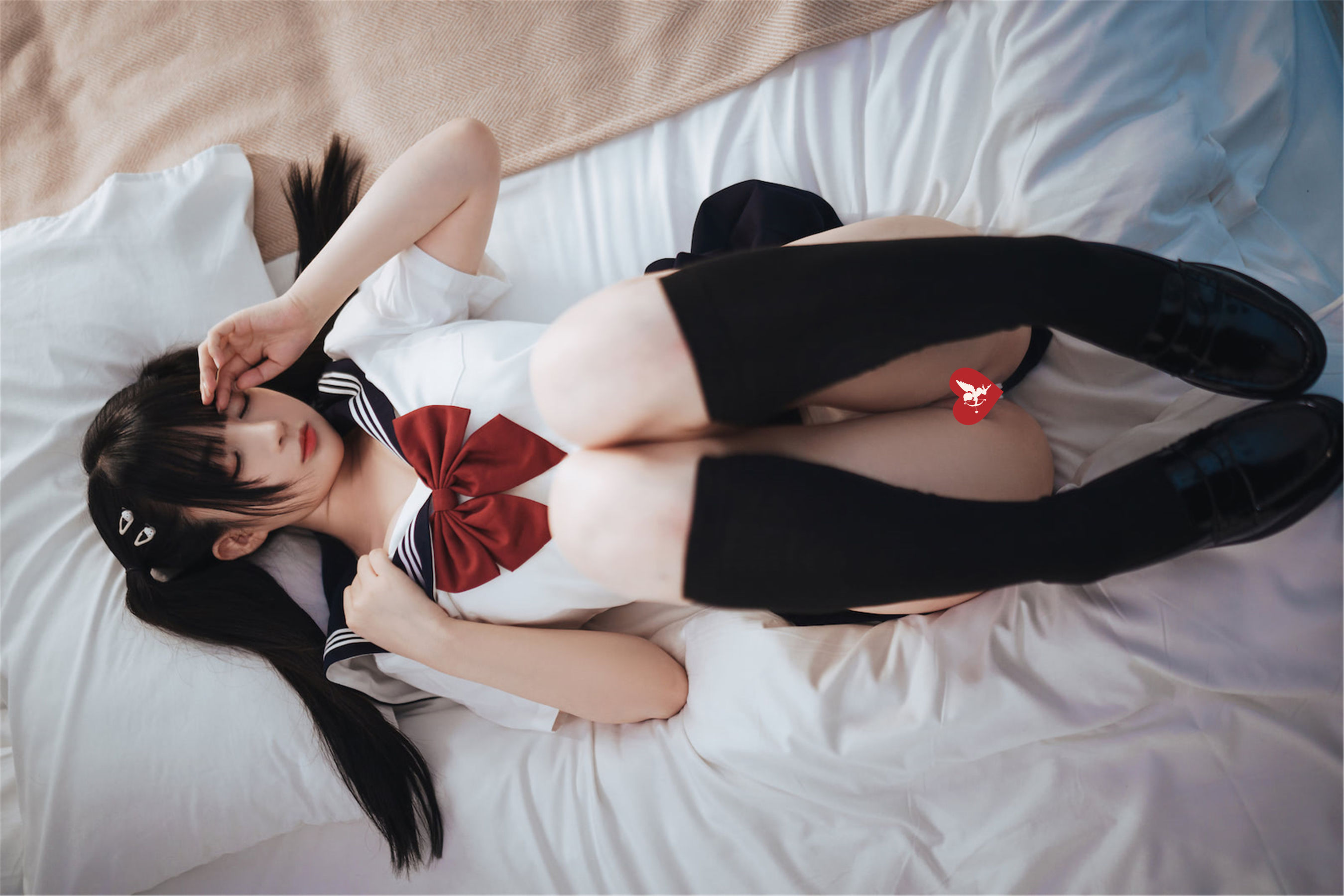 [福利COS] 桜井宁宁 - 双马尾JK第6张