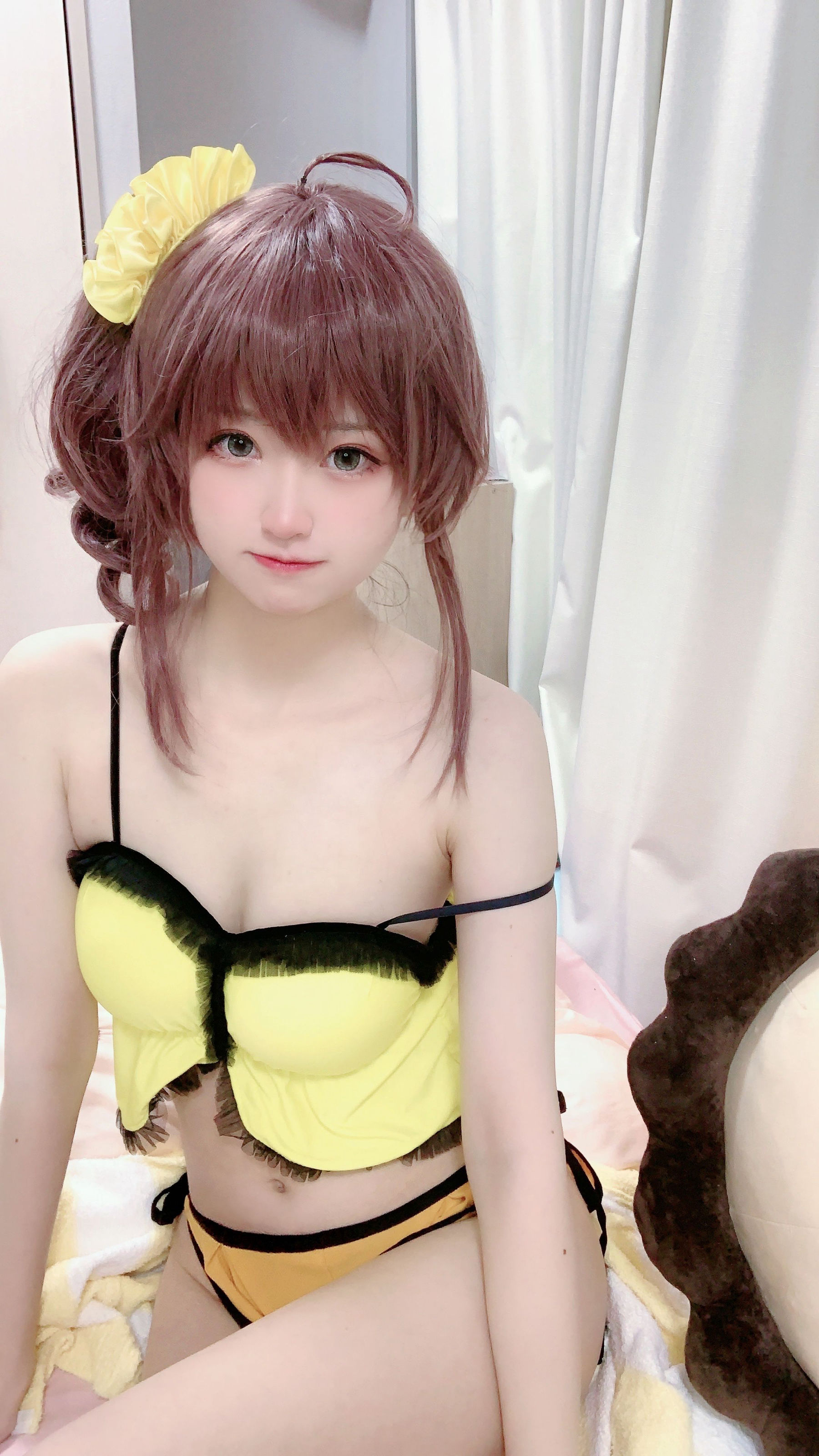 [福利COS] 千阳(ちよ) - 夏色祭睡衣第1张