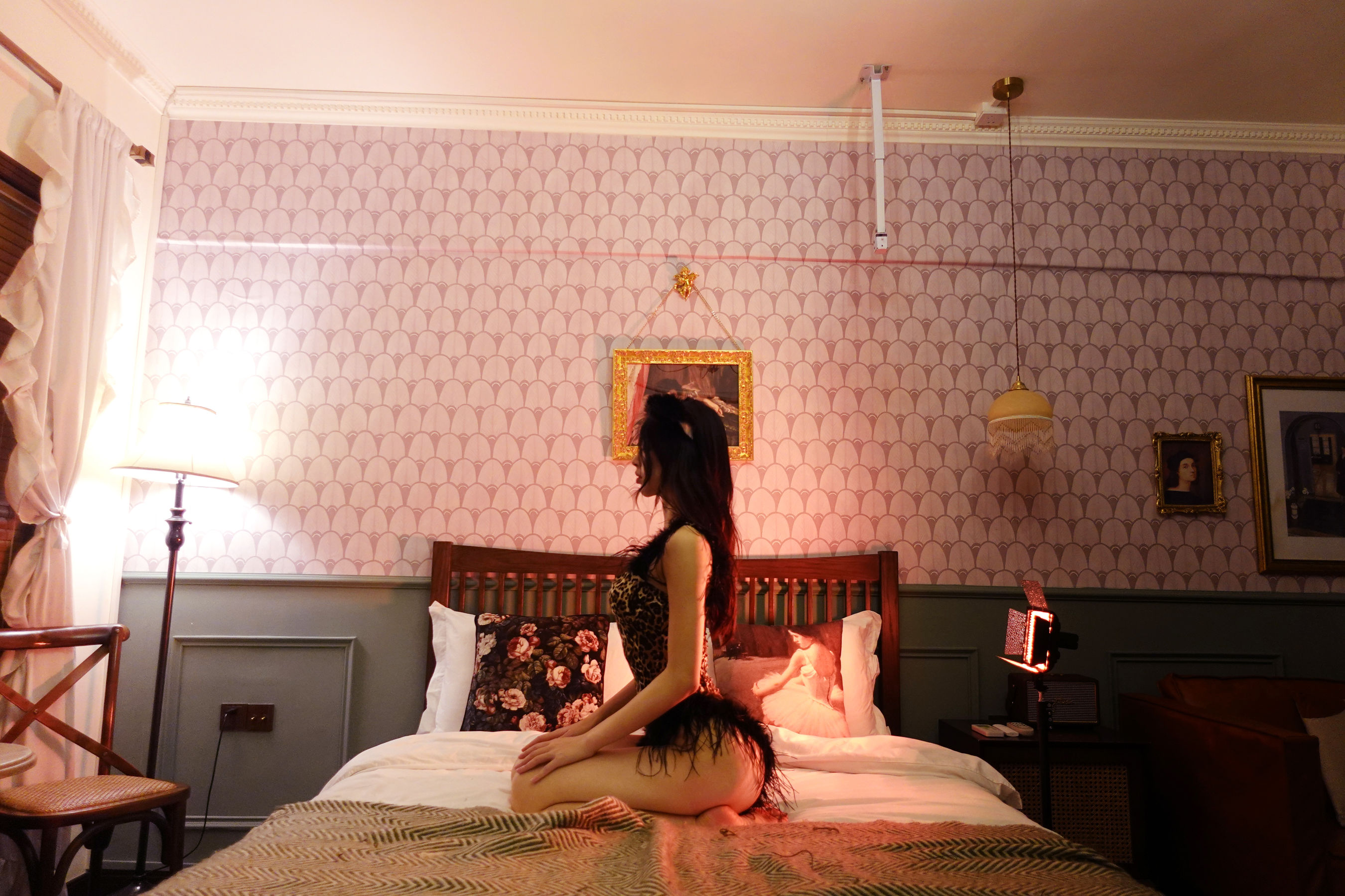 [福利COS] 徐珺大哥 - 毛绒豹猫第8张