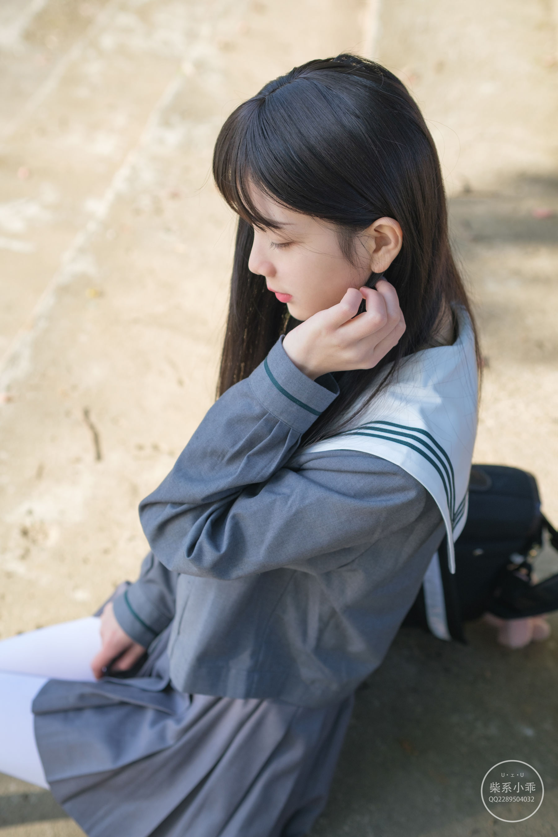 [福利COS] 柴系小乖(稚乖画册) - 夜夜 教室第5张