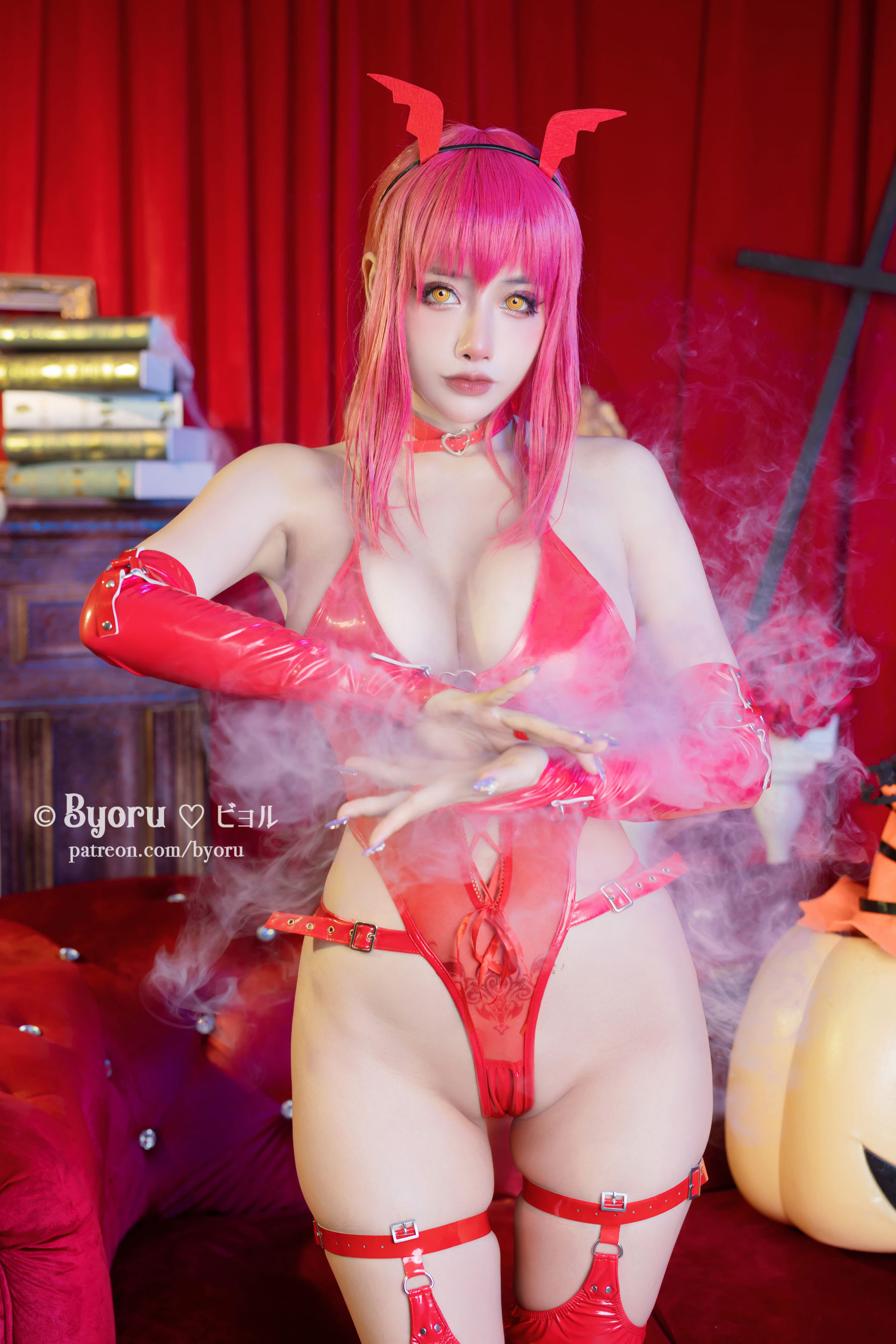 [福利COS] 日本性感萝莉Byoru - Makima Succubus第1张