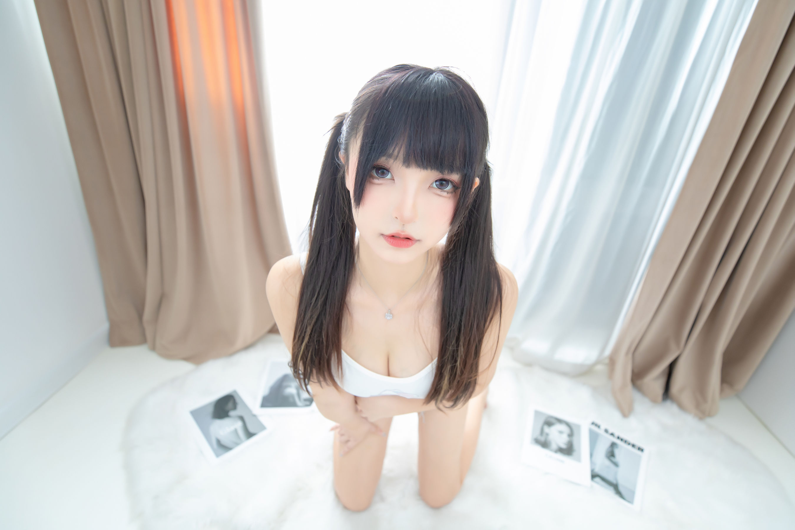 [福利COS] 萝莉神楽板真冬 之牛仔兔兔第6张