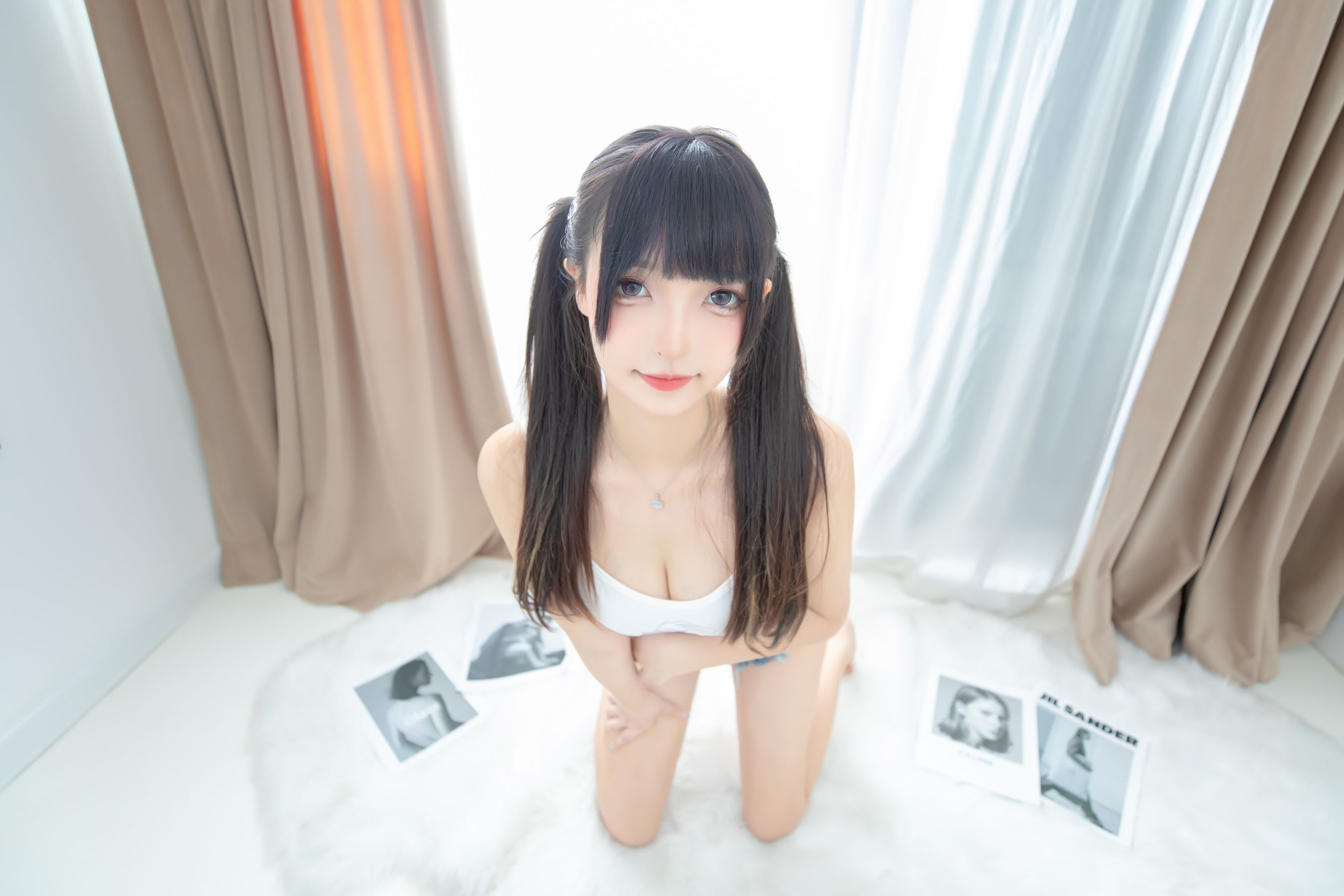 [福利COS] 萝莉神楽板真冬 之牛仔兔兔第6张