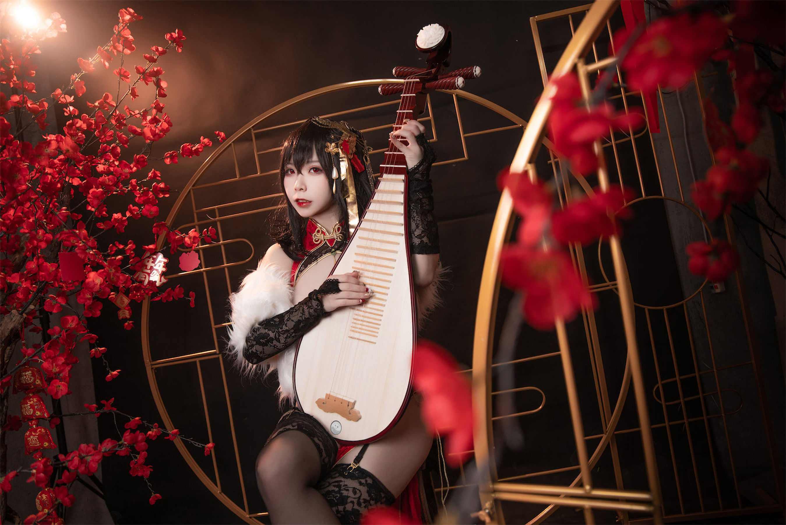 [福利COS] 自闭颜球球(无颜小天使wy) - 碧蓝航线 大凤红旗袍第5张