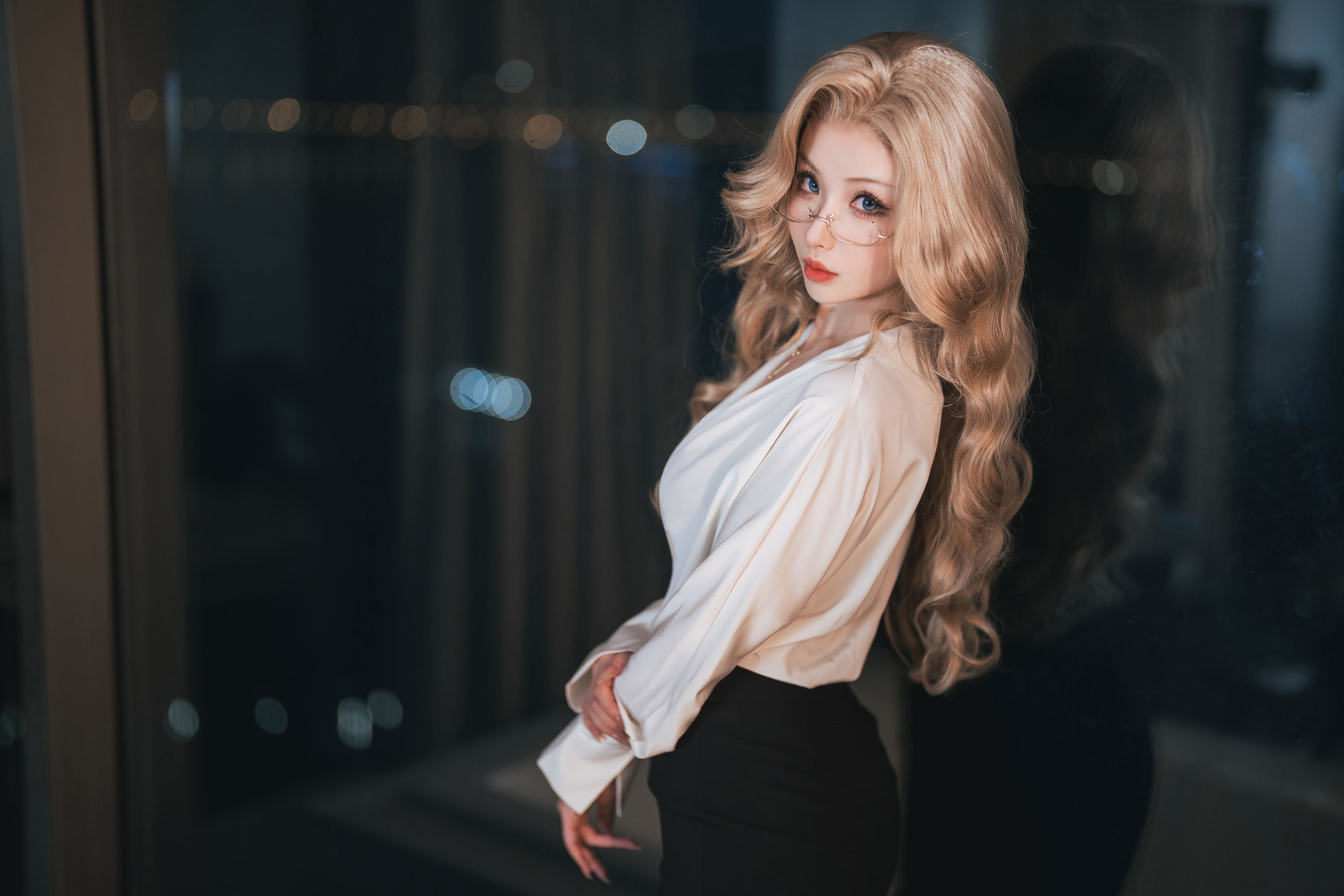 [福利COS] COS福利rioko凉凉子 - 女上司单人版第3张