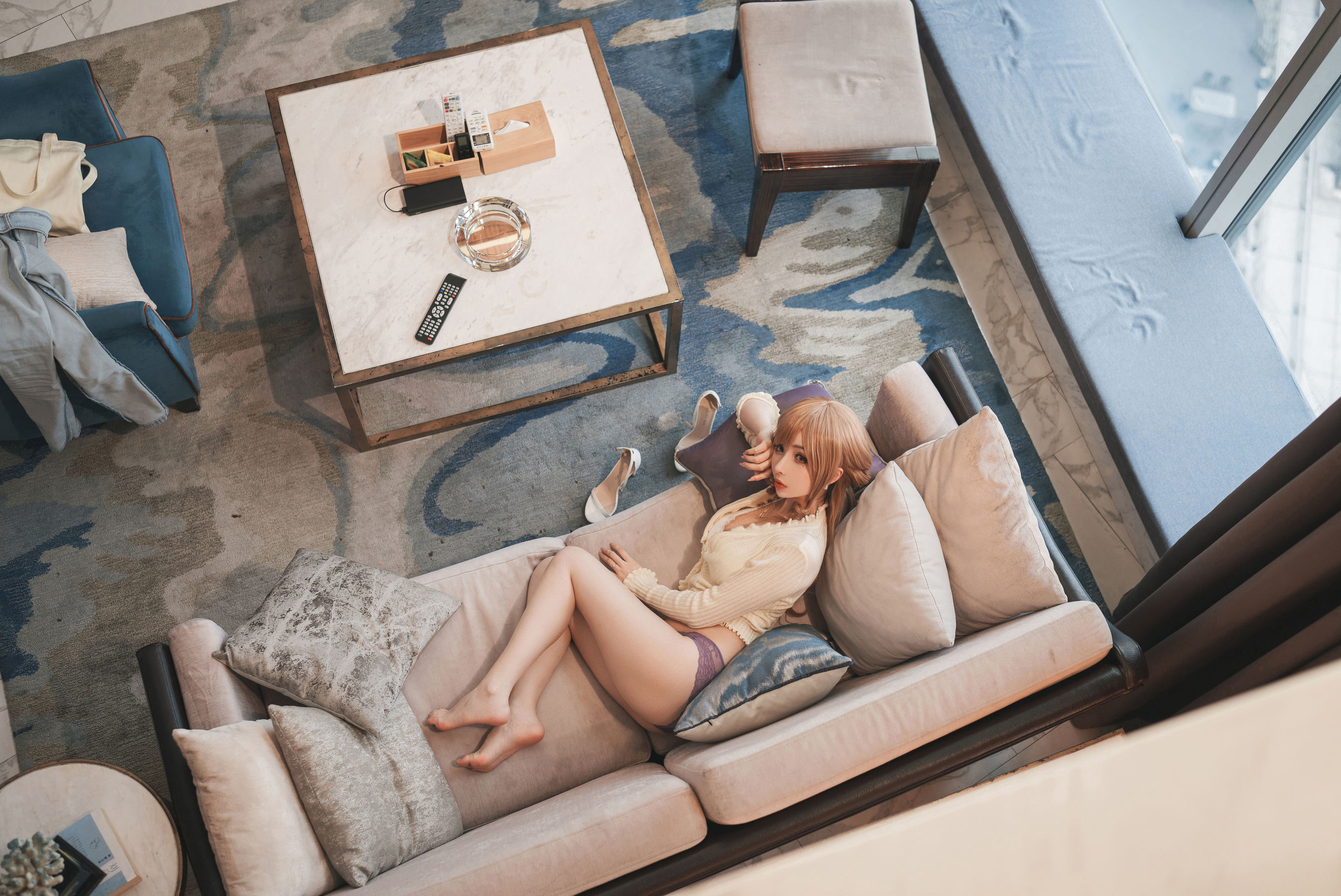 [福利COS] COS福利rioko凉凉子 - 人妻第4张