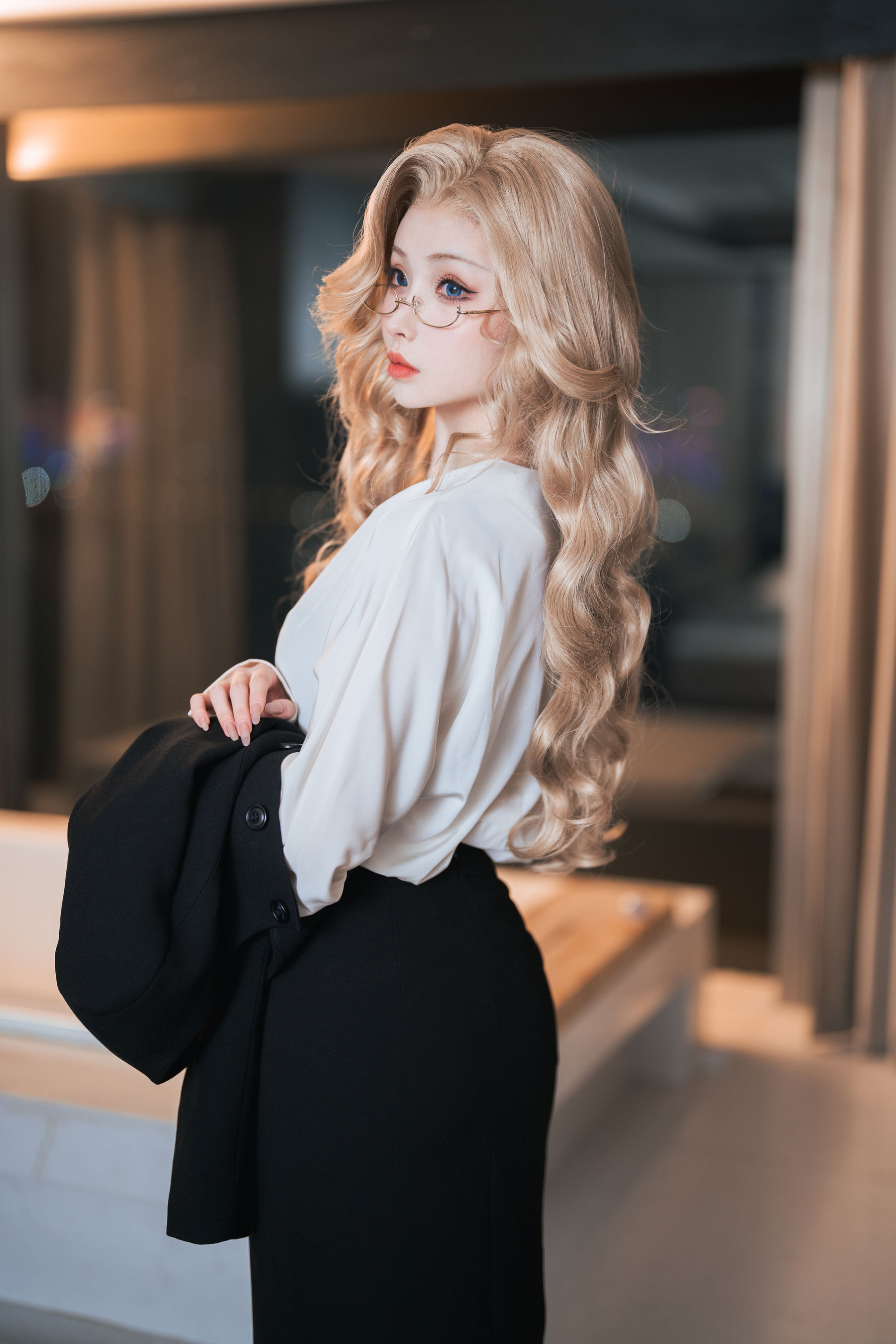 [福利COS] COS福利rioko凉凉子 - 女上司单人版第7张