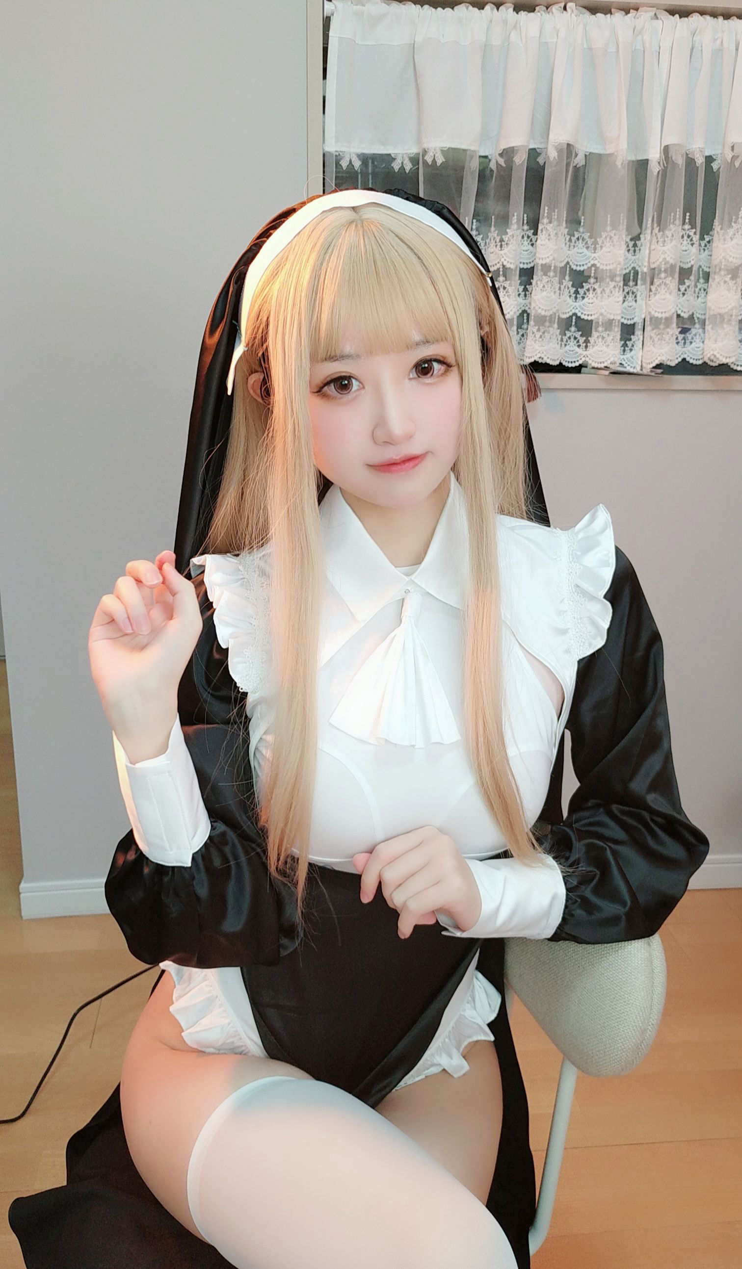 [福利COS] 千阳(ちよ) - 修女第6张