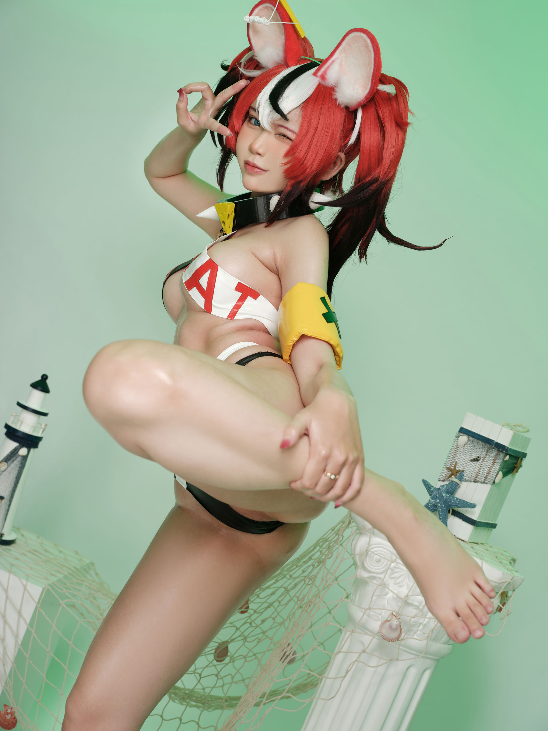 [福利COS] ZinieQ - Hakos Baelz Pole Dancing第6张