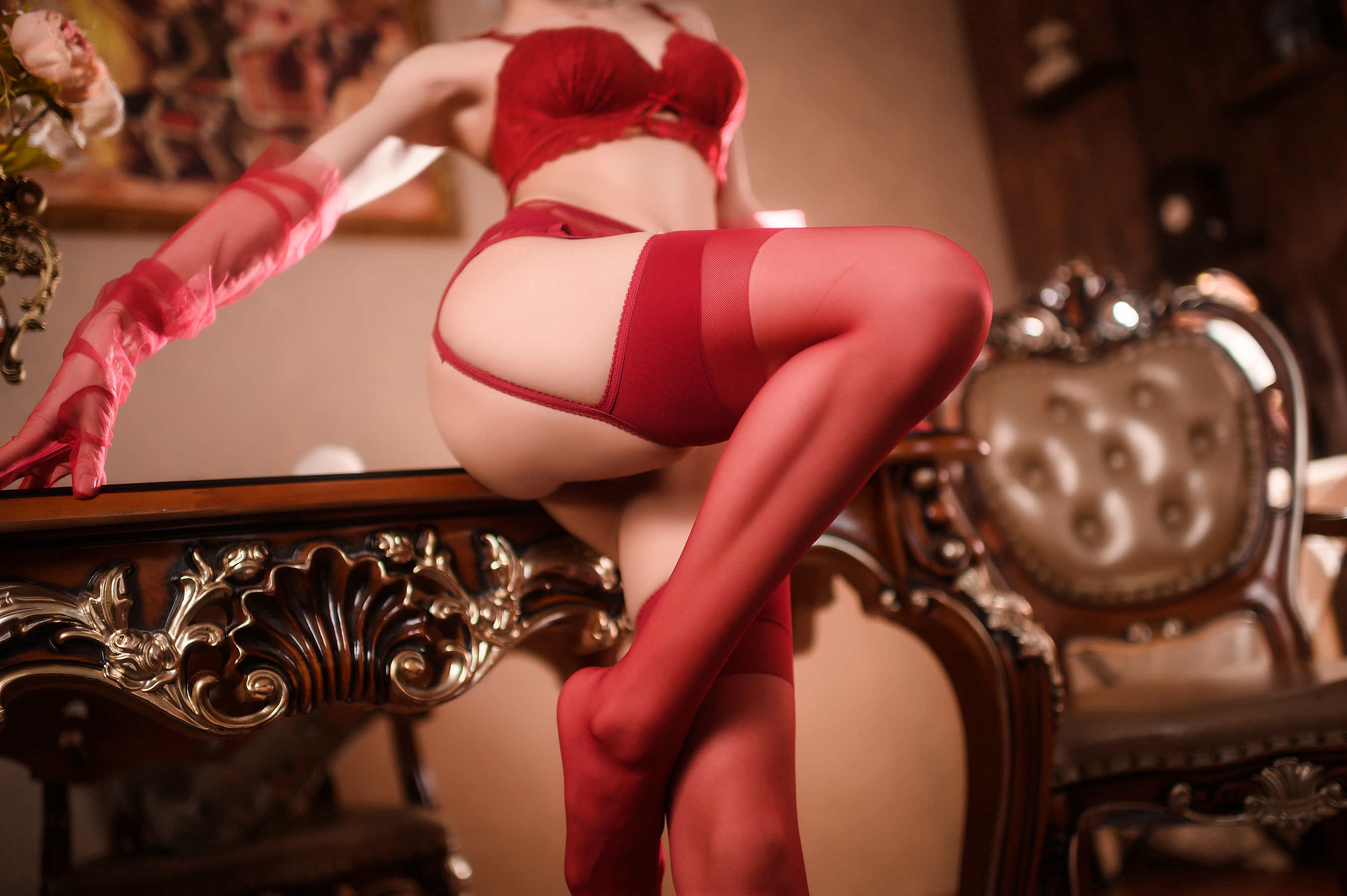 [福利COS] 动漫博主阿包也是兔娘 - my rose第16张