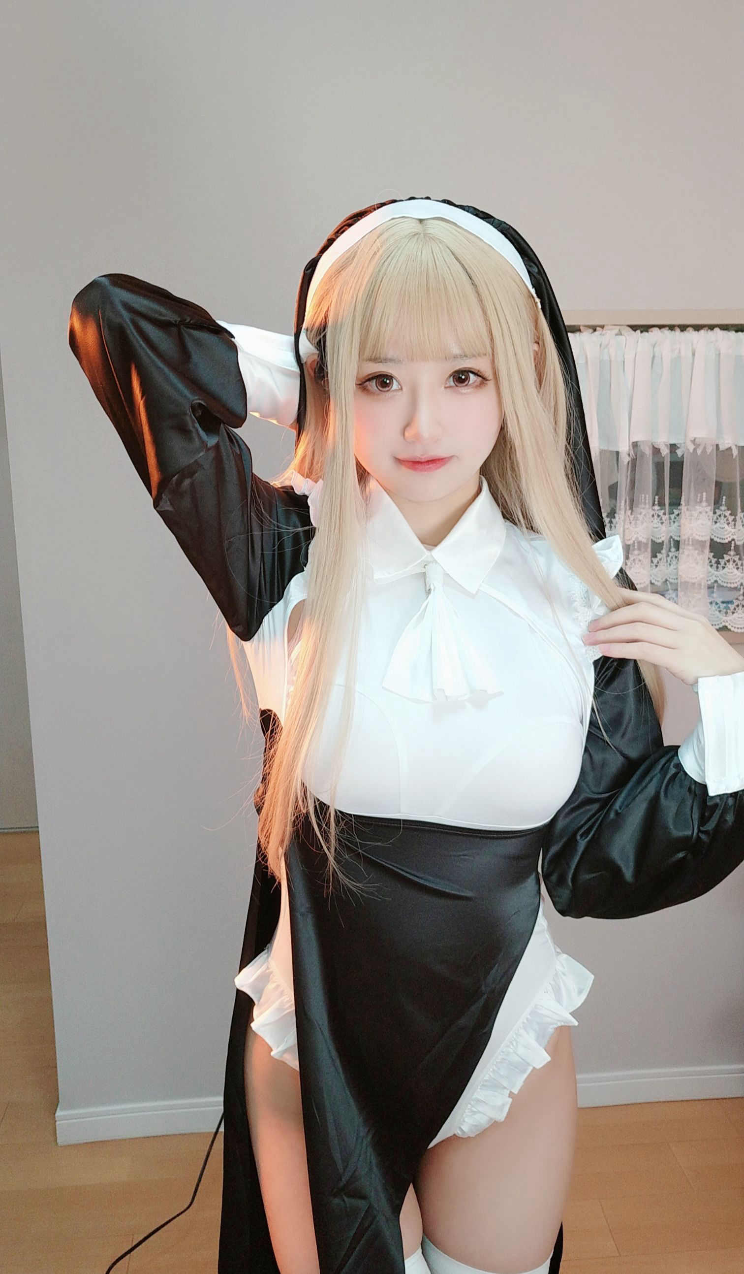 [福利COS] 千阳(ちよ) - 修女第5张
