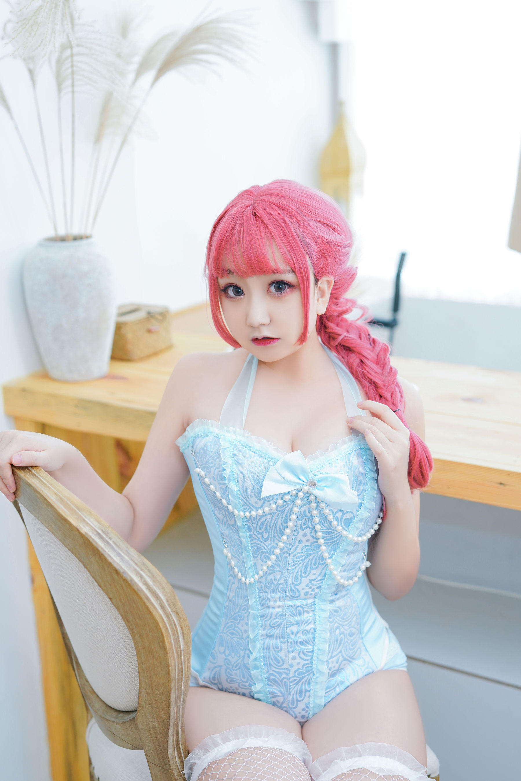 [福利COS] 动漫博主恩田直幸 - 蓝色束缚第3张