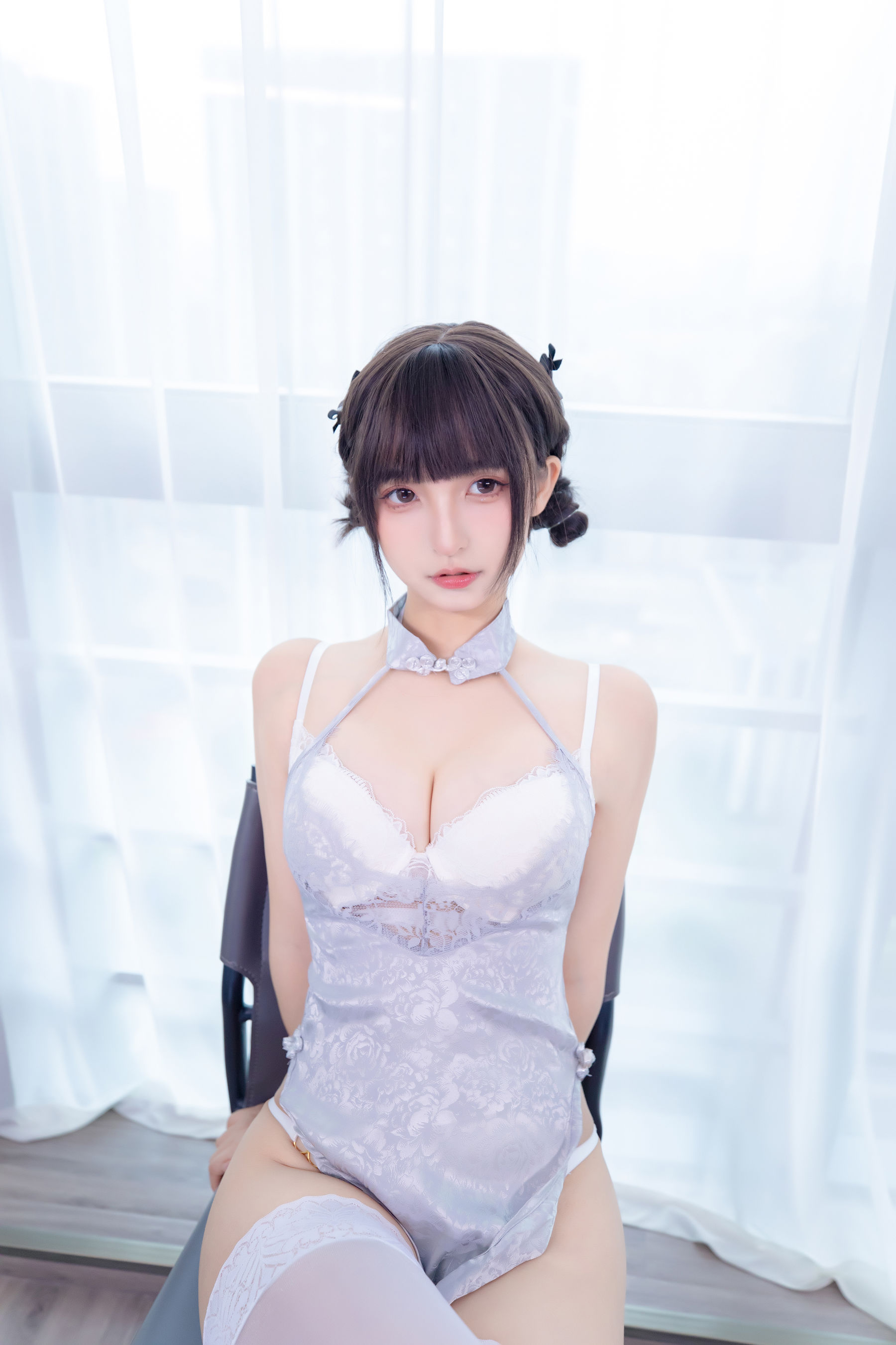 [福利COS] 萝莉神楽板真冬 雪糕小姐第1张