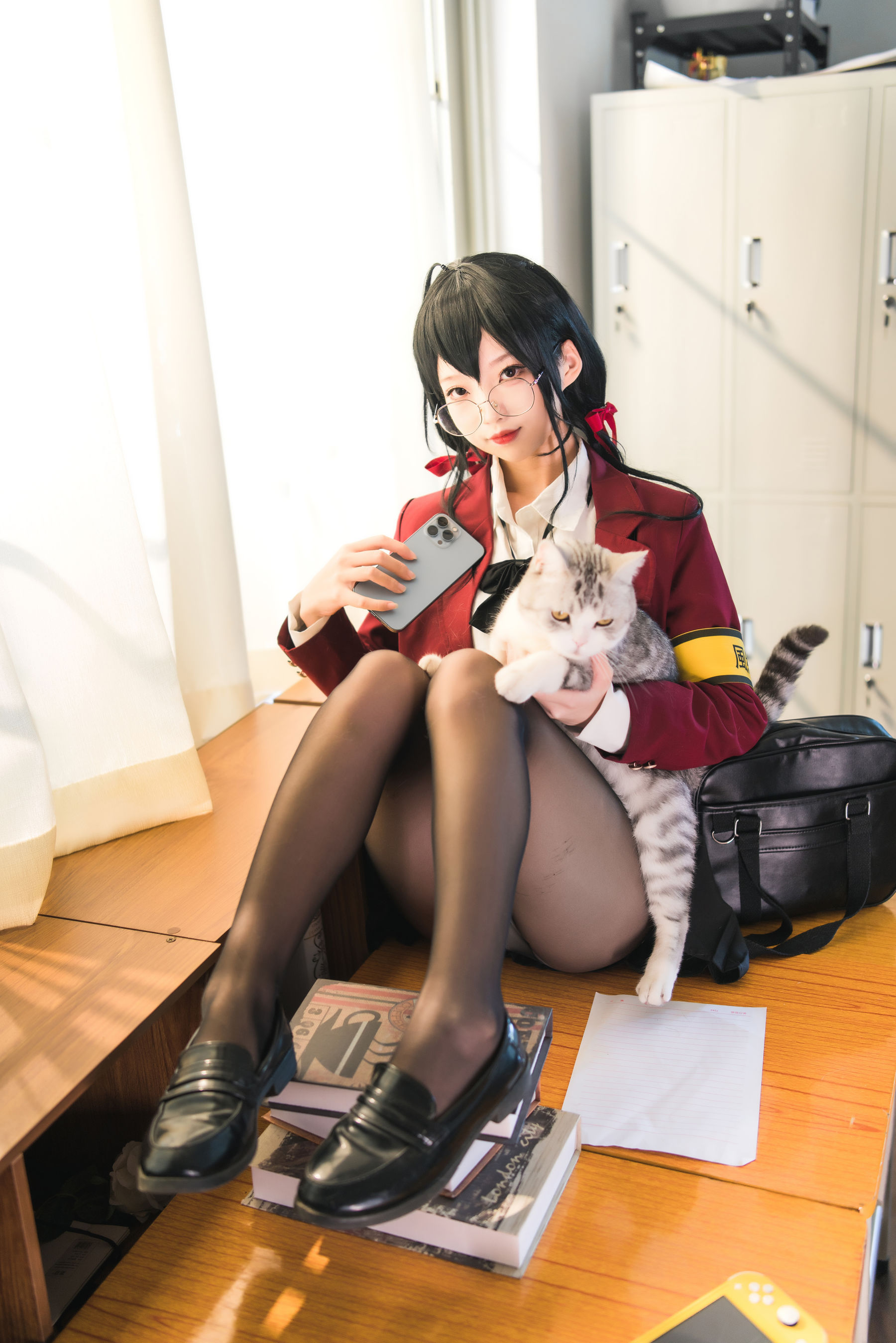 [福利COS] 狐玖玖 - 碧蓝航线 大凤JK第8张