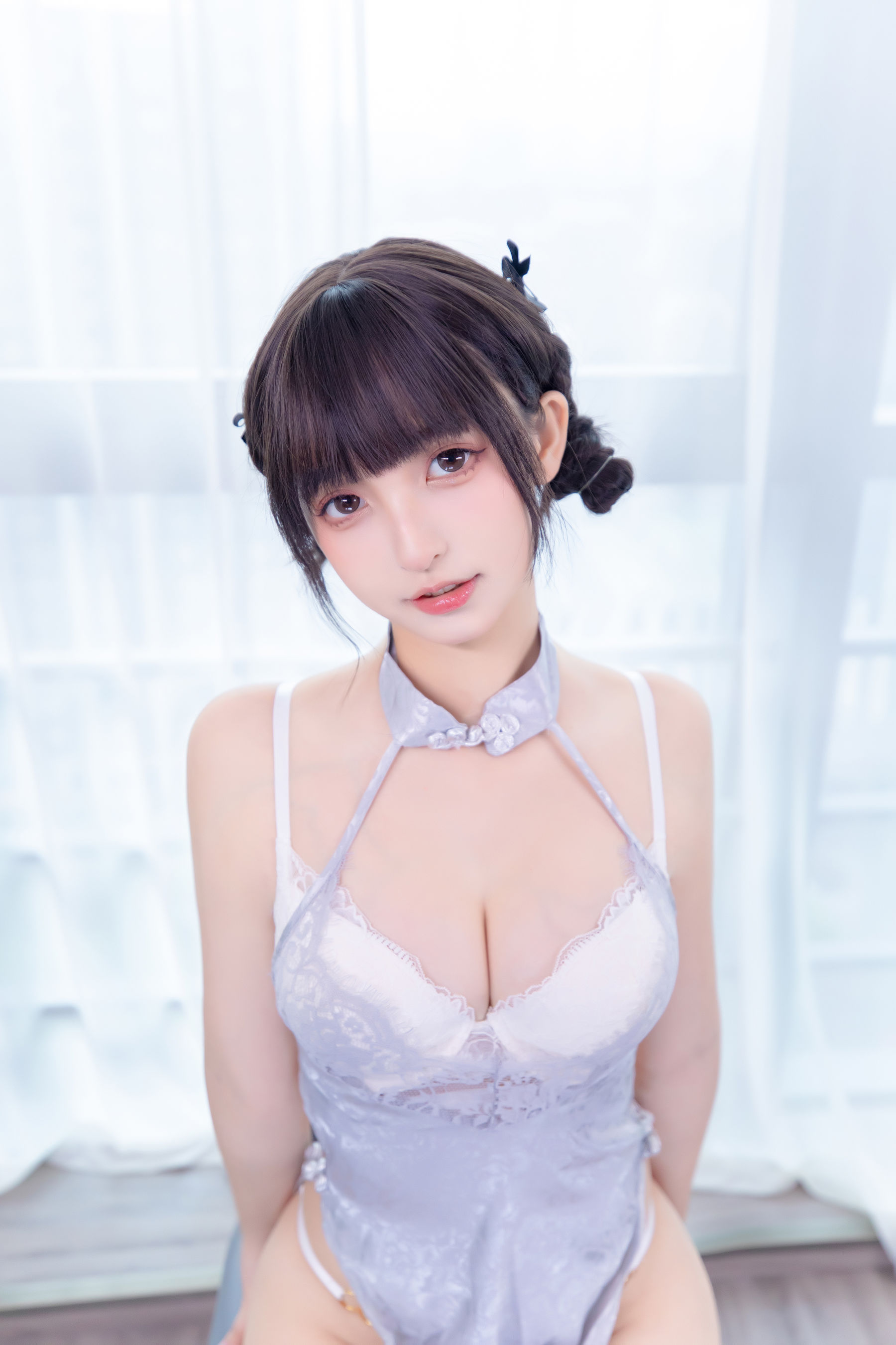 [福利COS] 萝莉神楽板真冬 雪糕小姐第5张