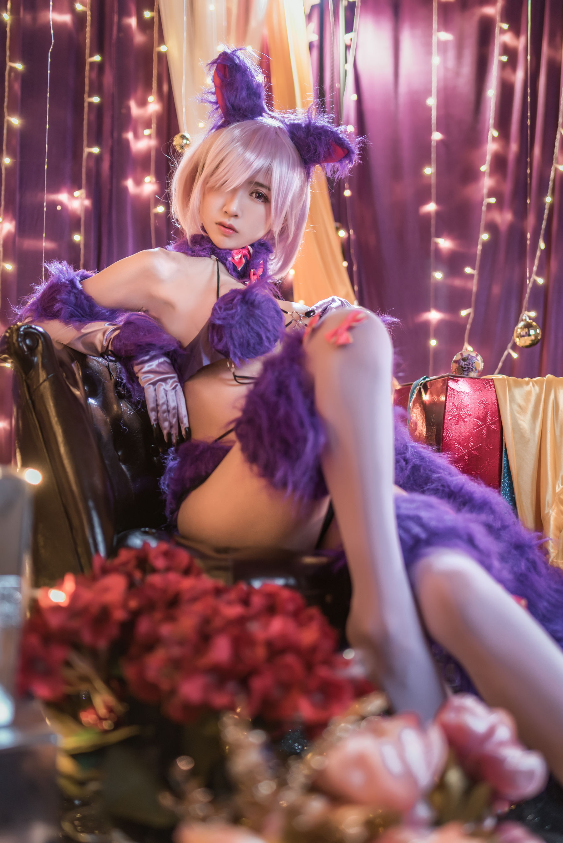 [福利COS] 超人气Coser鳗鱼霏儿 - 玛修 危险野兽第5张