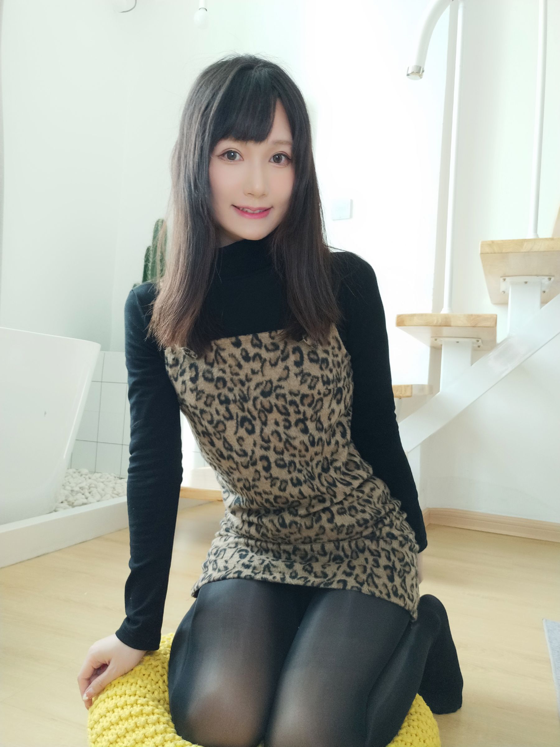 [福利COS] 木之本果 - 豹纹常服第7张