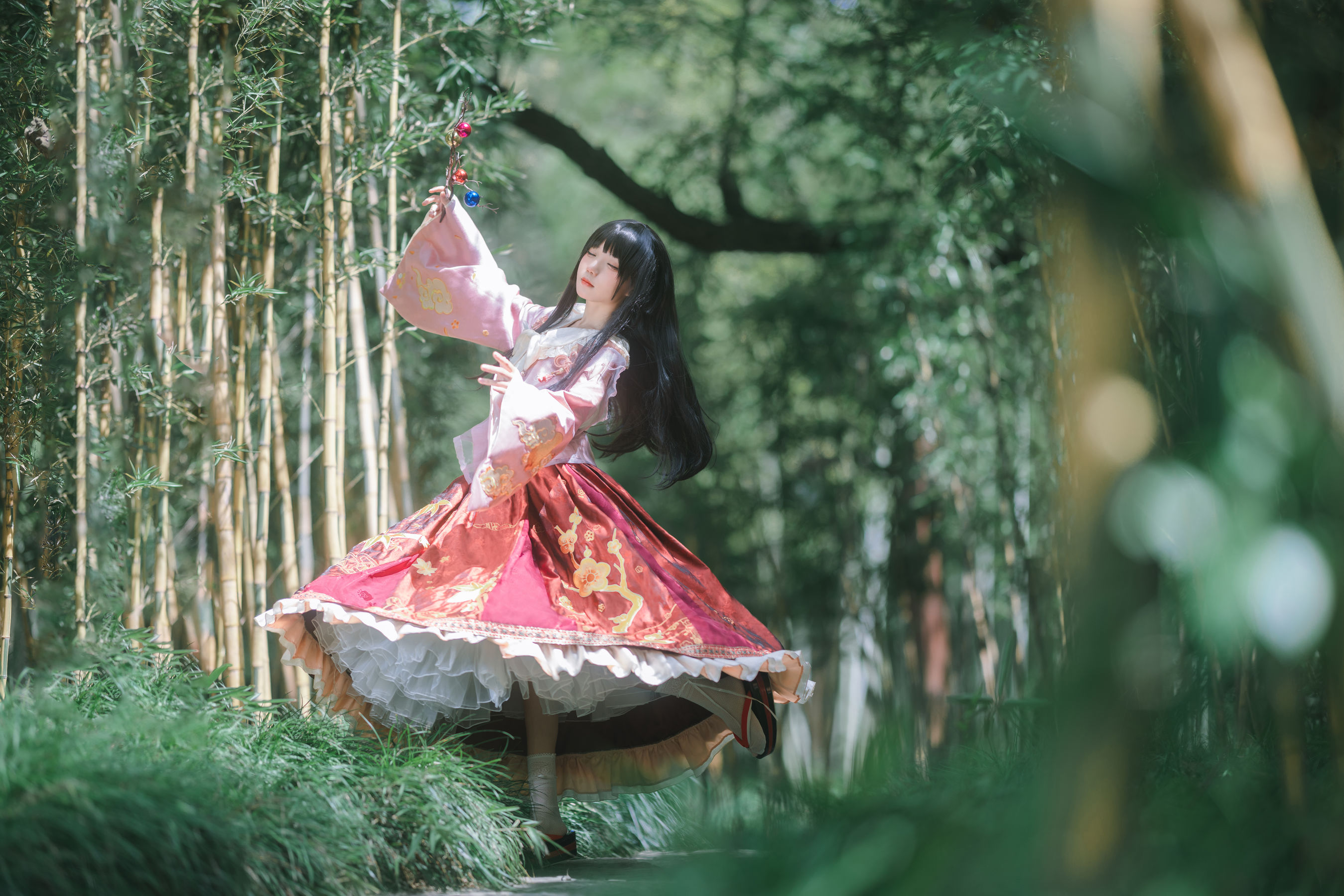 [福利COS] 花柒Hana - 蓬莱山辉夜第1张