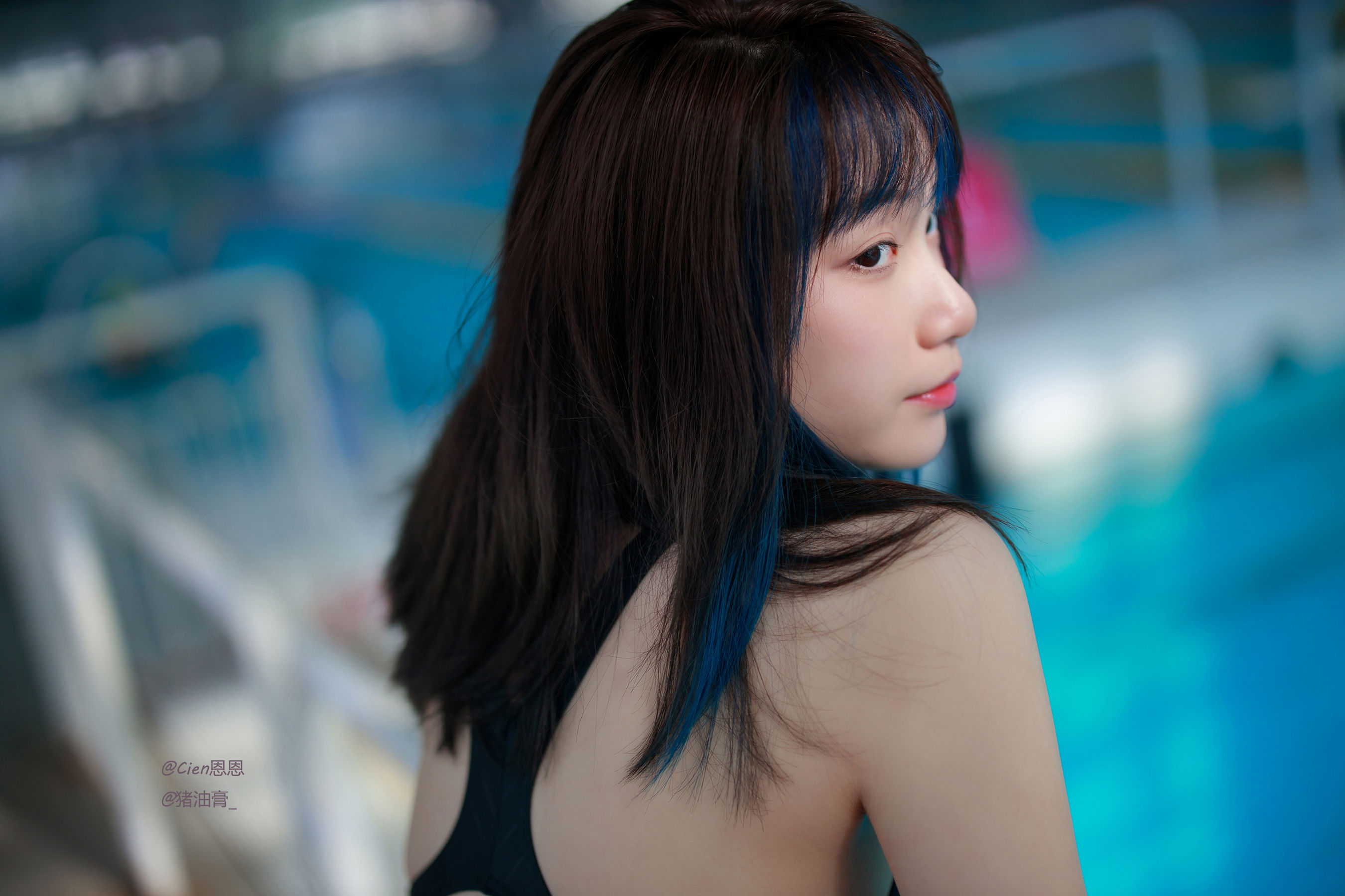 [福利COS] 微博COS妹子Cien恩恩 - 竞泳第17张
