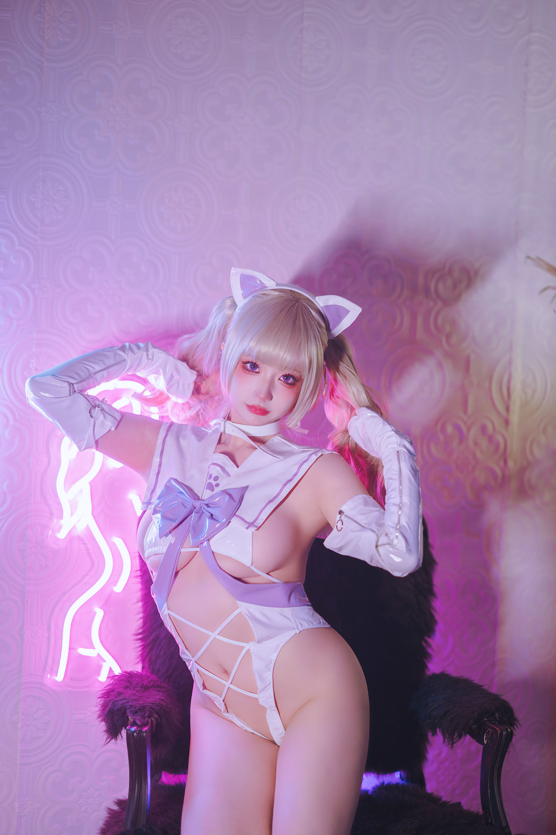 [福利COS] wendydydydy_酱油 - 魔法猫猫少女第7张