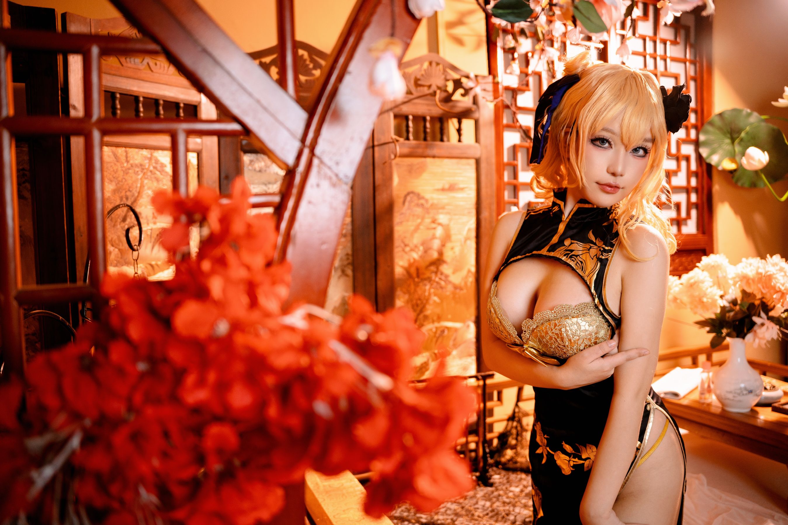 [福利COS] 七七娜娜子 - 金莲第5张